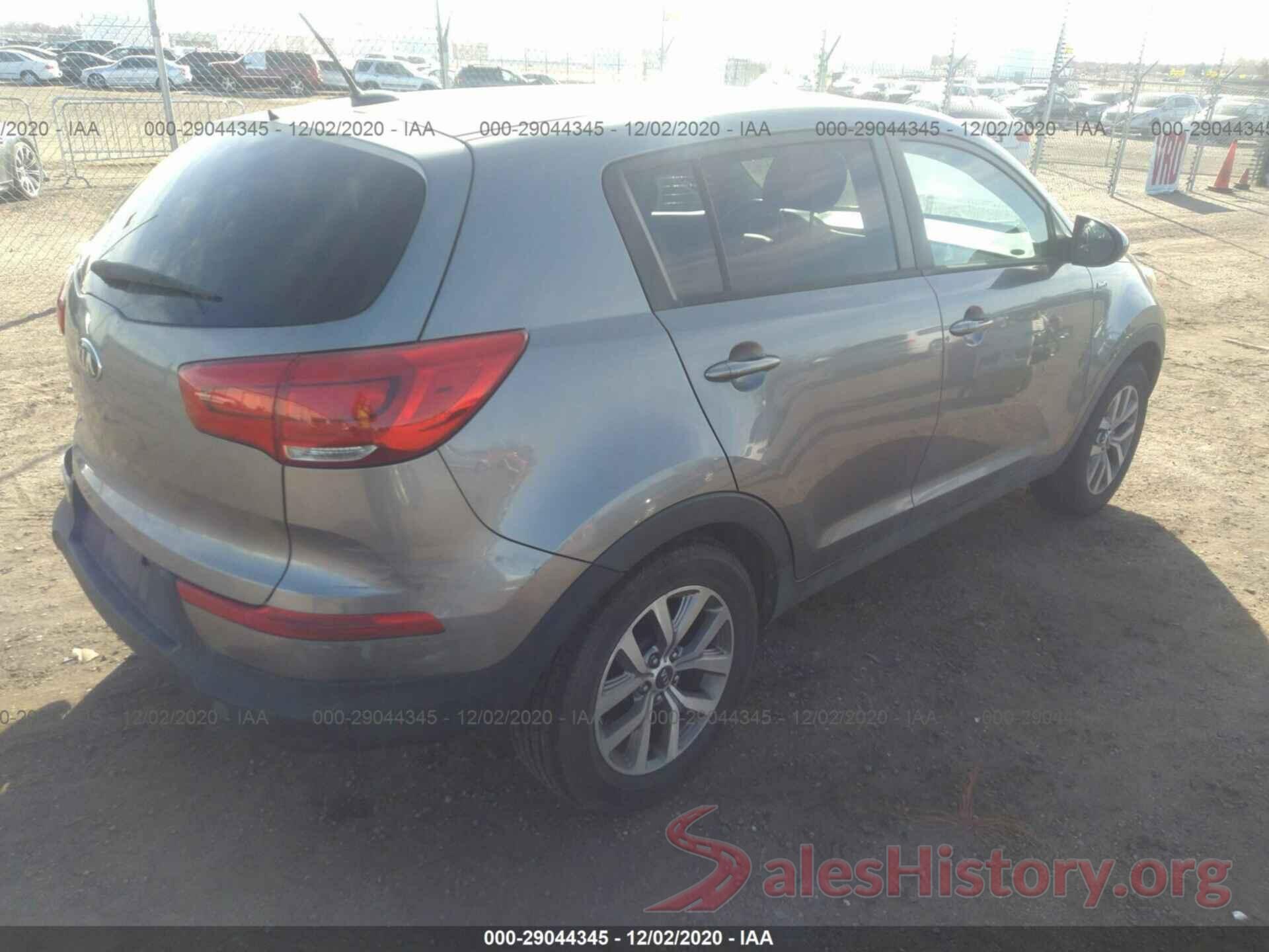 KNDPBCAC7G7831791 2016 KIA SPORTAGE