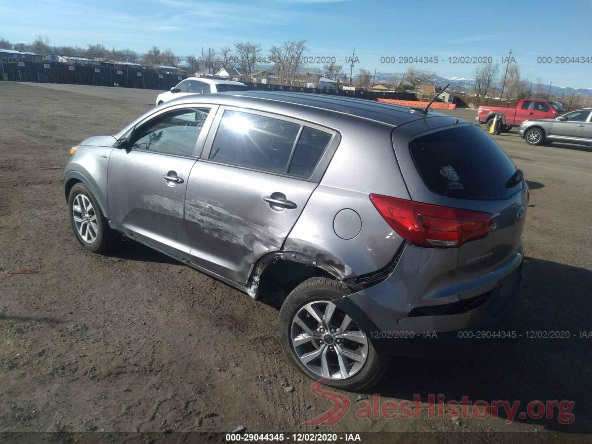 KNDPBCAC7G7831791 2016 KIA SPORTAGE