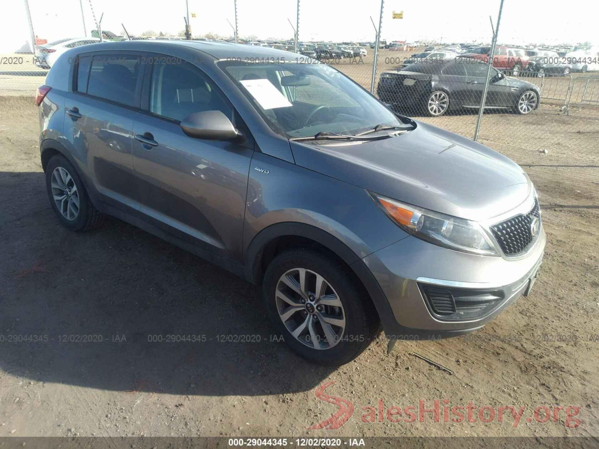 KNDPBCAC7G7831791 2016 KIA SPORTAGE