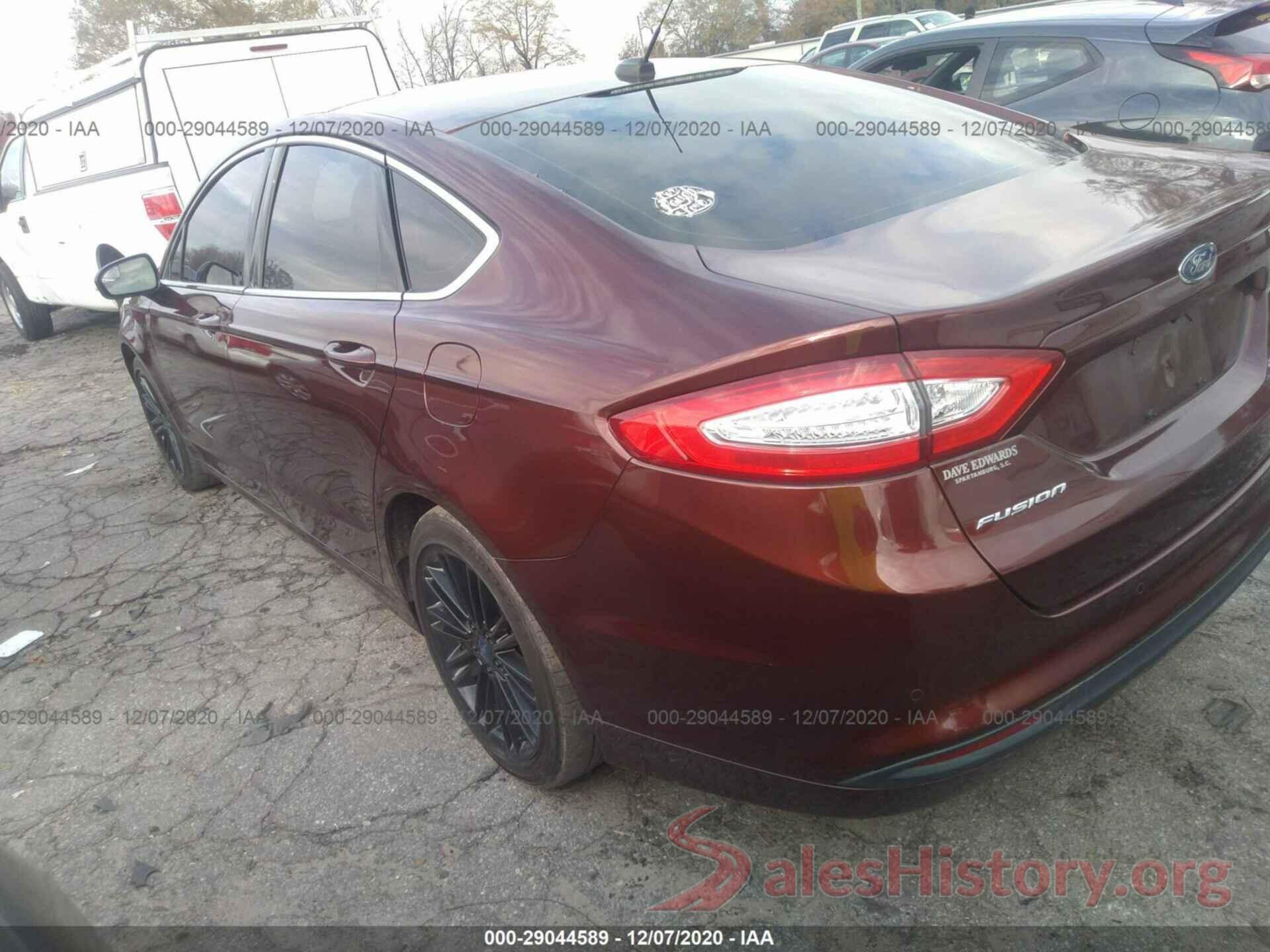 3FA6P0HD8GR109836 2016 FORD FUSION