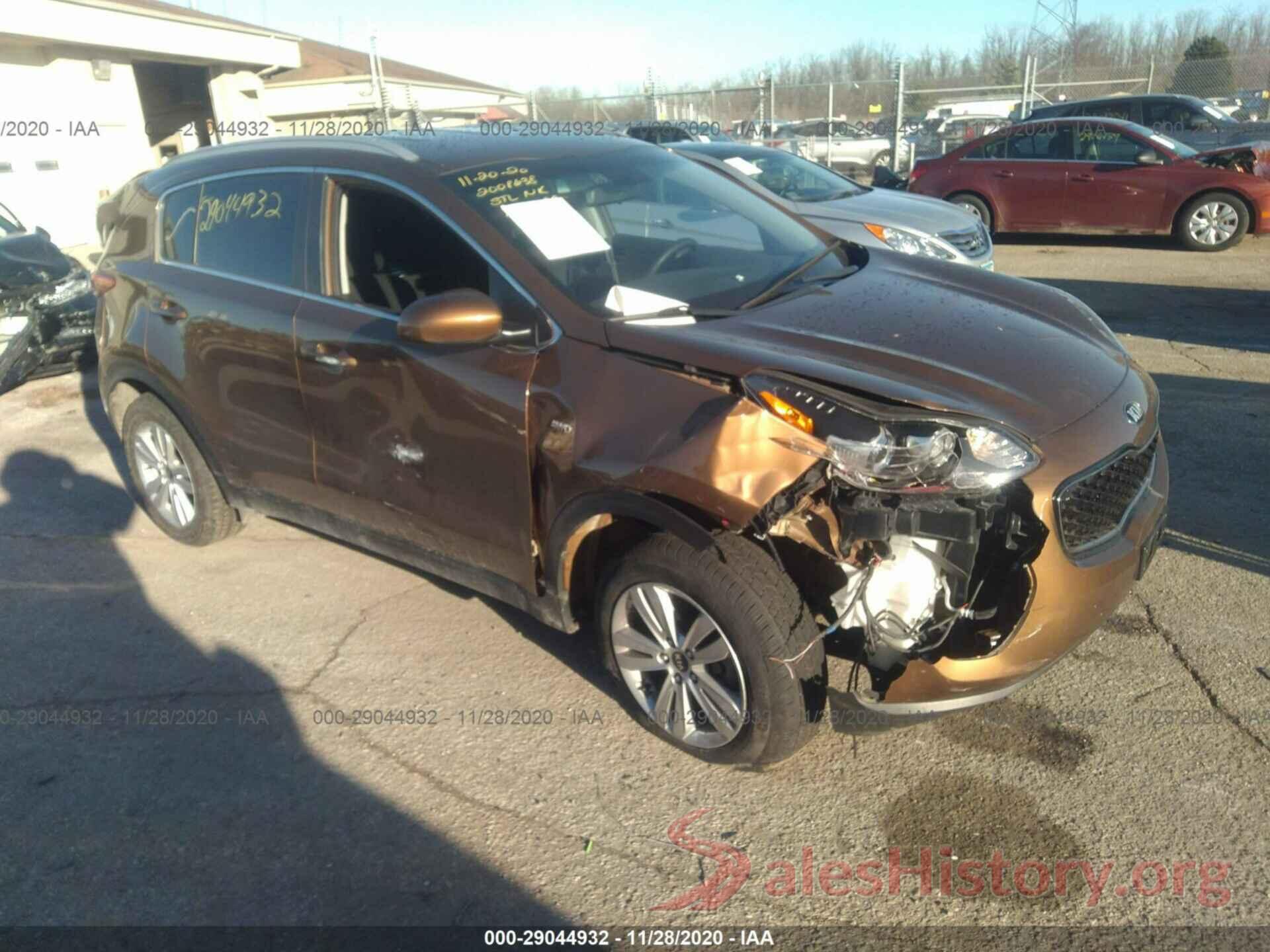 KNDPMCAC5H7261334 2017 KIA SPORTAGE