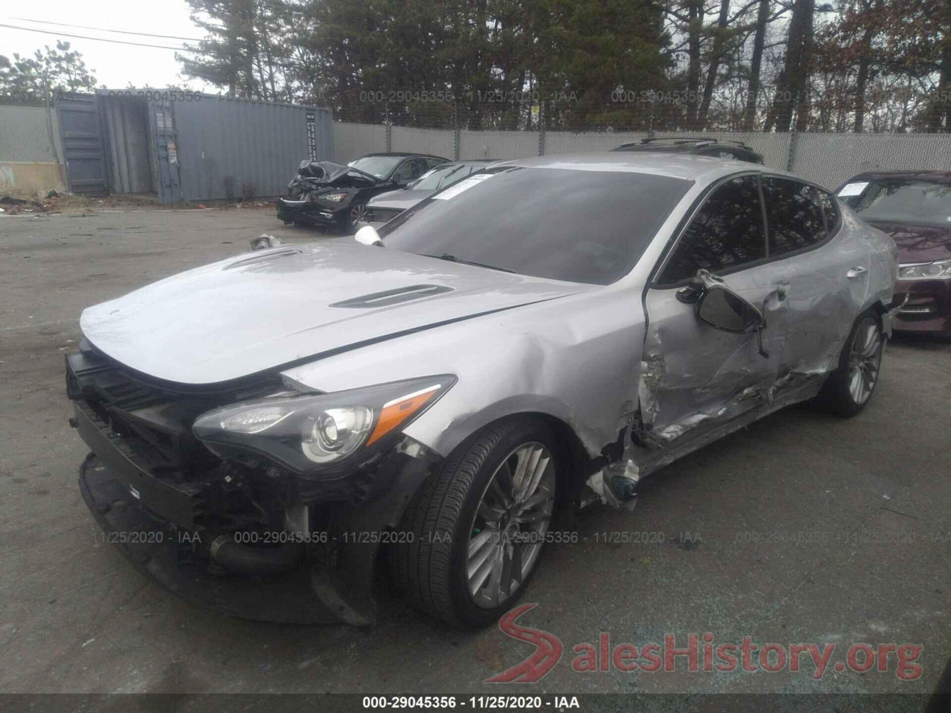 KNAE15LA8J6019749 2018 KIA STINGER