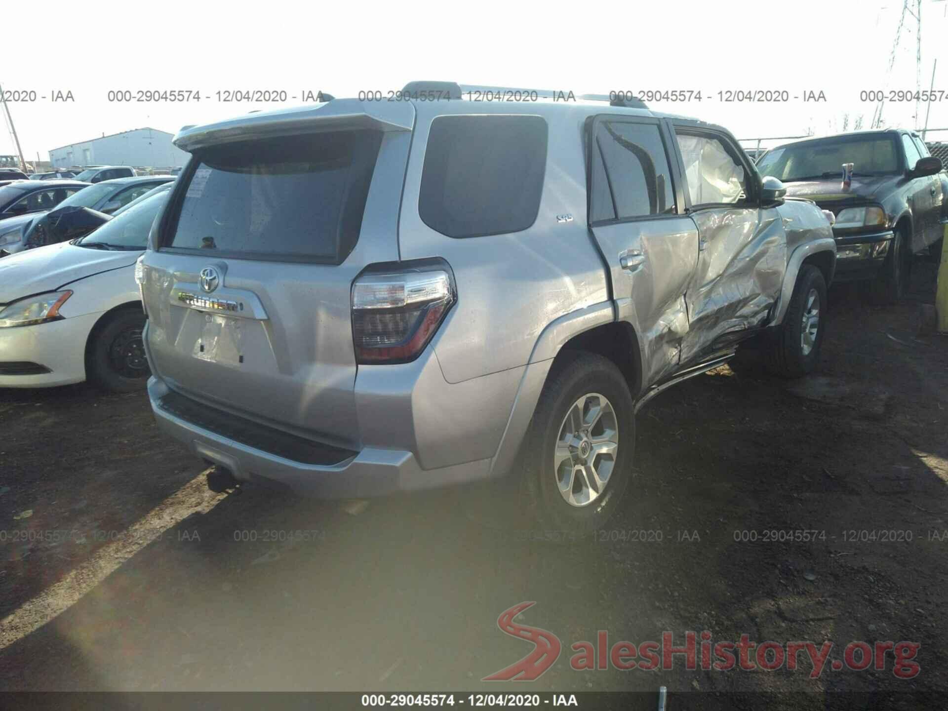 JTEBU5JR1L5789298 2020 TOYOTA 4RUNNER