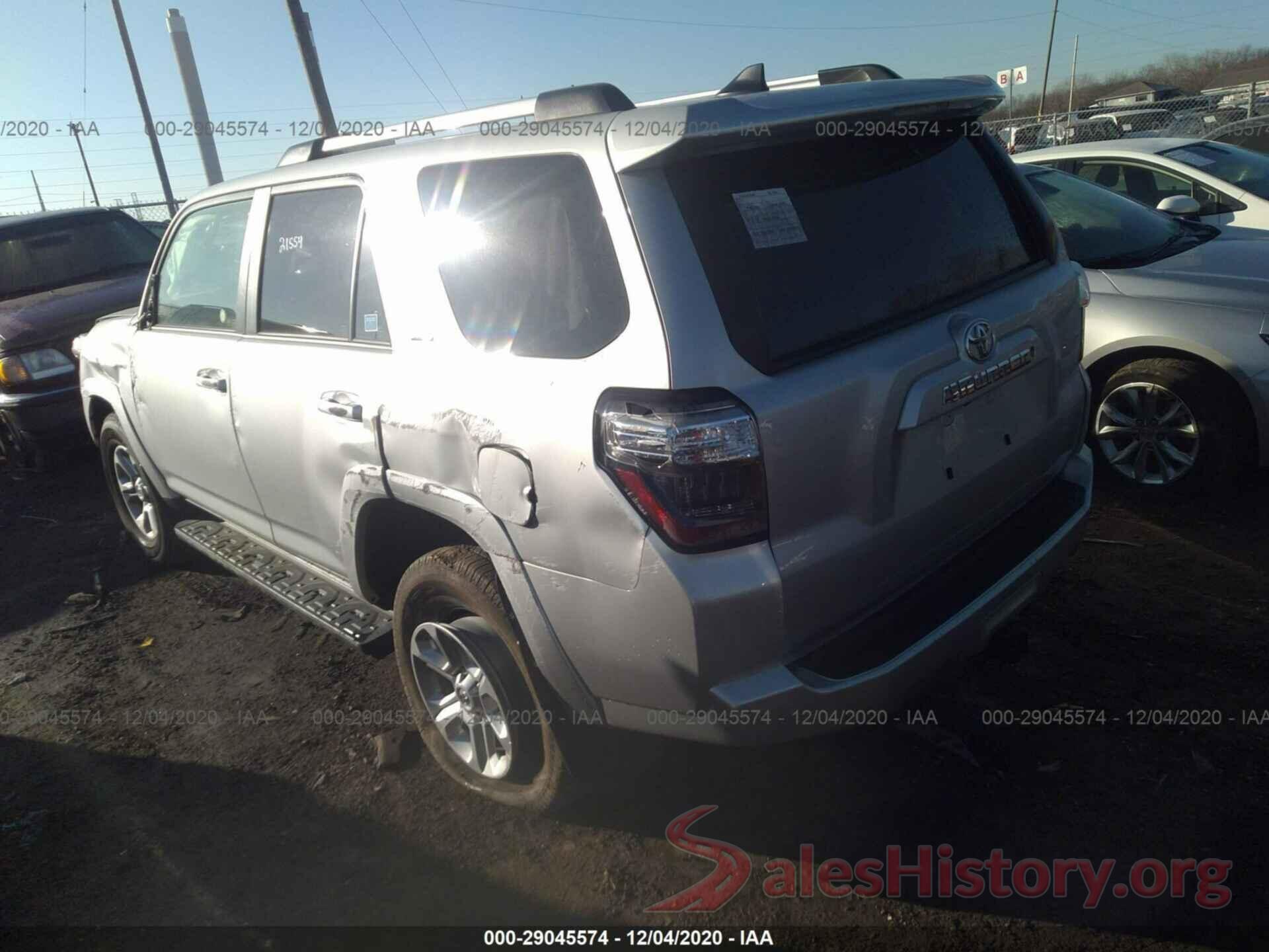 JTEBU5JR1L5789298 2020 TOYOTA 4RUNNER