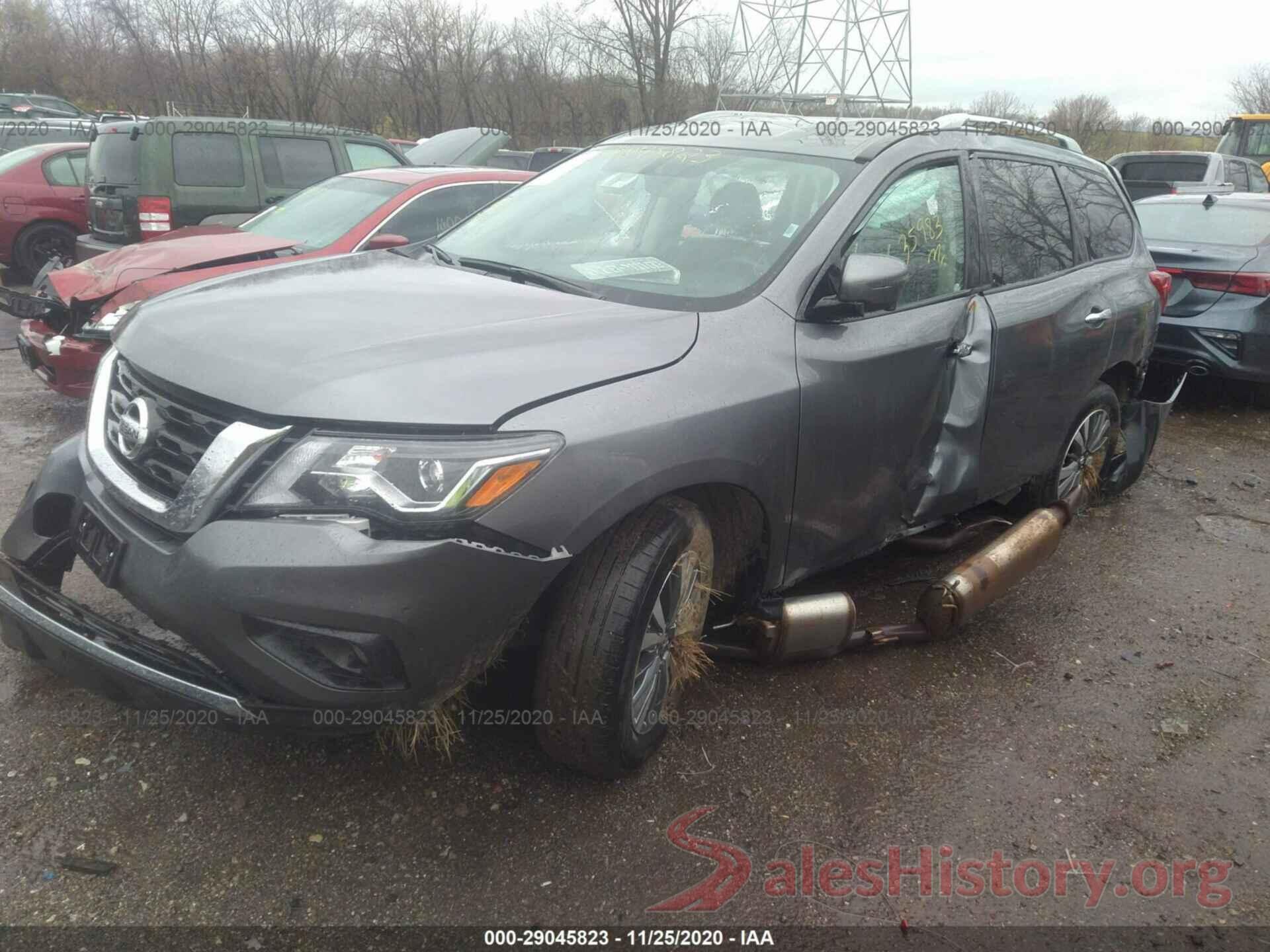 5N1DR2MMXKC607343 2019 NISSAN PATHFINDER