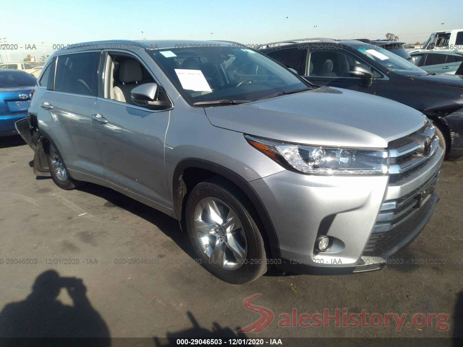 5TDDZRFH7JS867077 2018 TOYOTA HIGHLANDER