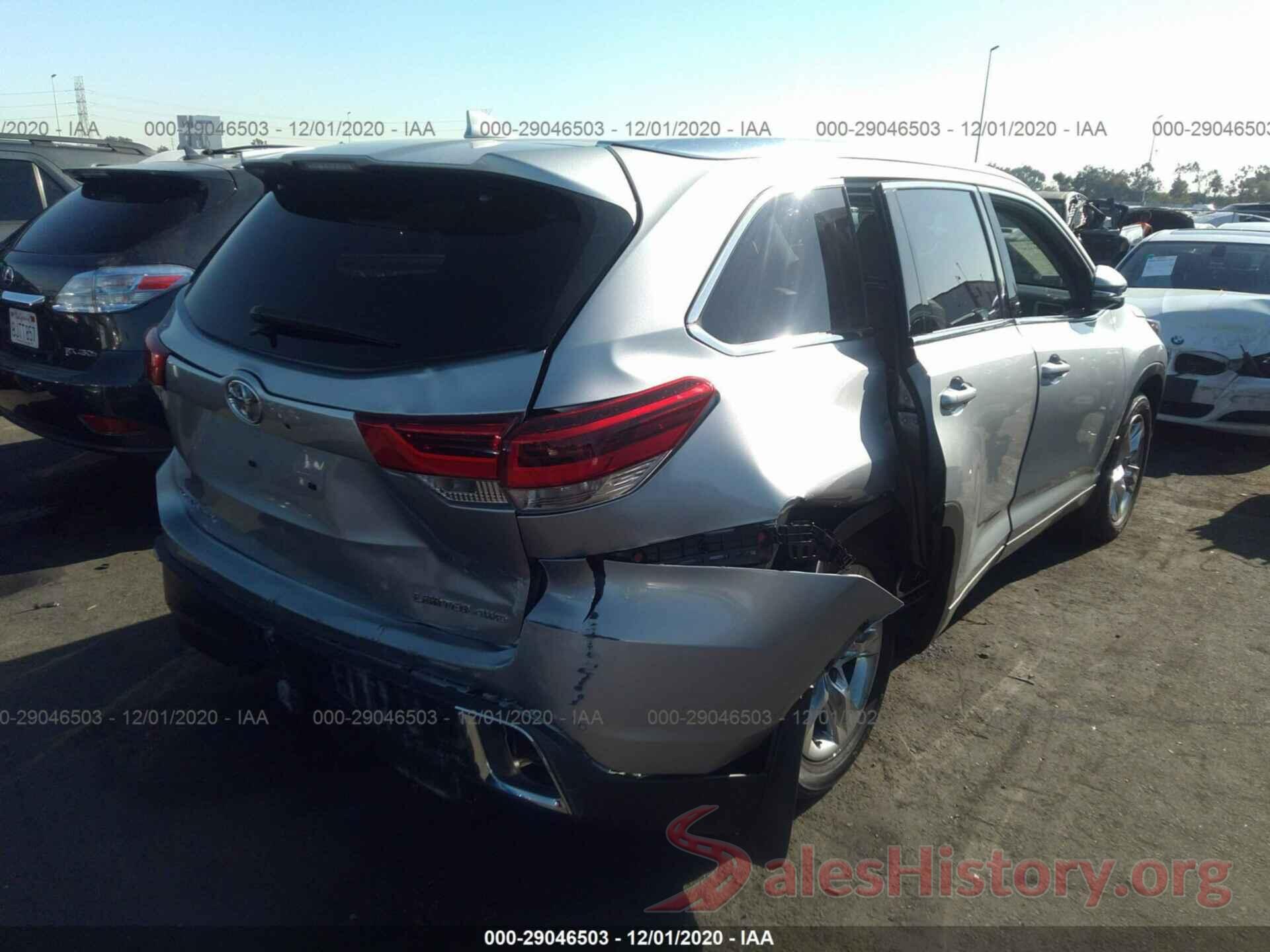 5TDDZRFH7JS867077 2018 TOYOTA HIGHLANDER