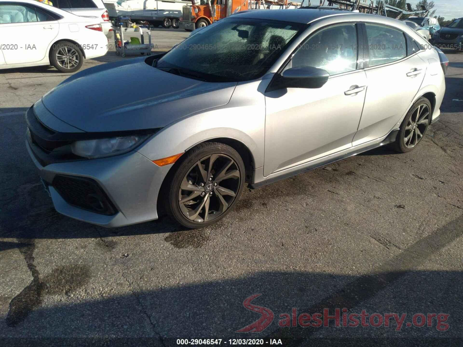 SHHFK7H44JU215760 2018 HONDA CIVIC HATCHBACK