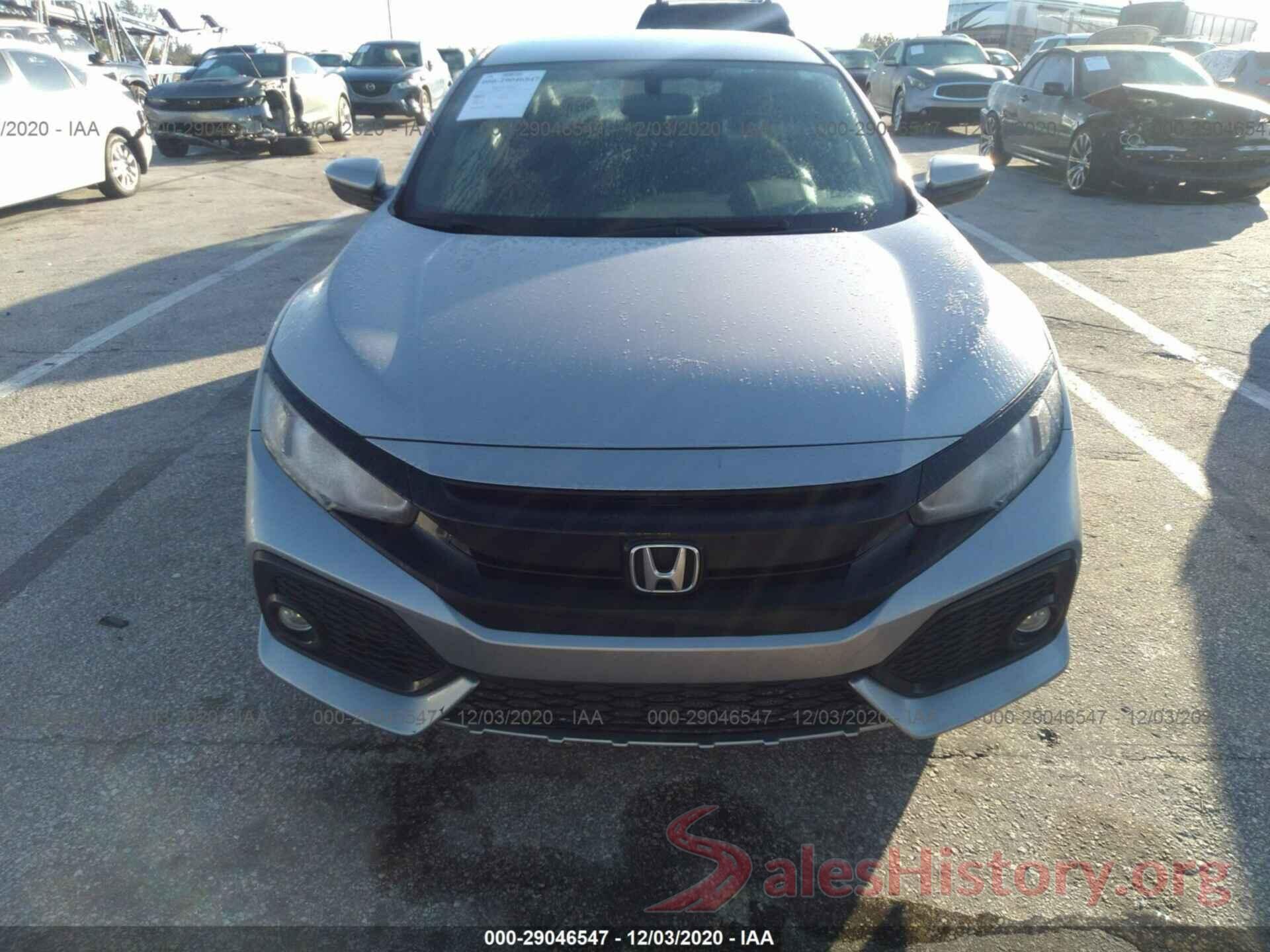 SHHFK7H44JU215760 2018 HONDA CIVIC HATCHBACK