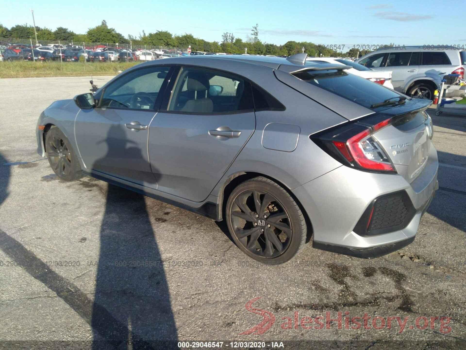 SHHFK7H44JU215760 2018 HONDA CIVIC HATCHBACK