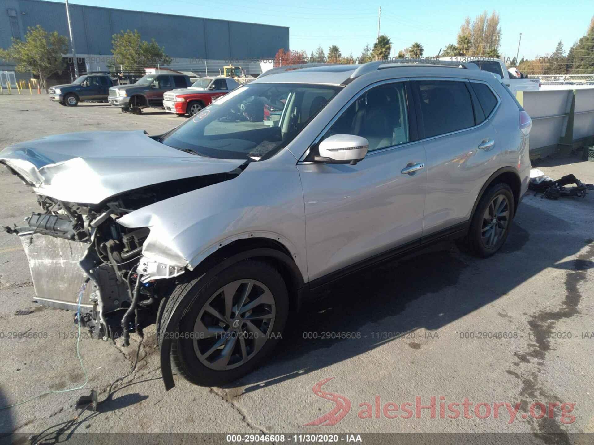 5N1AT2MV5GC919896 2016 NISSAN ROGUE