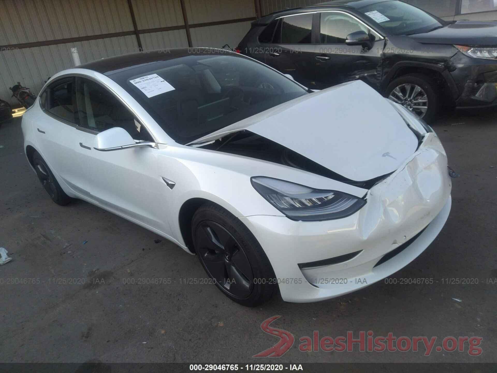 5YJ3E1EB0LF795250 2020 TESLA MODEL 3