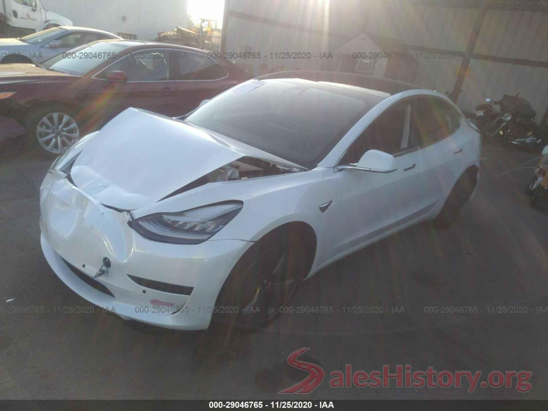 5YJ3E1EB0LF795250 2020 TESLA MODEL 3