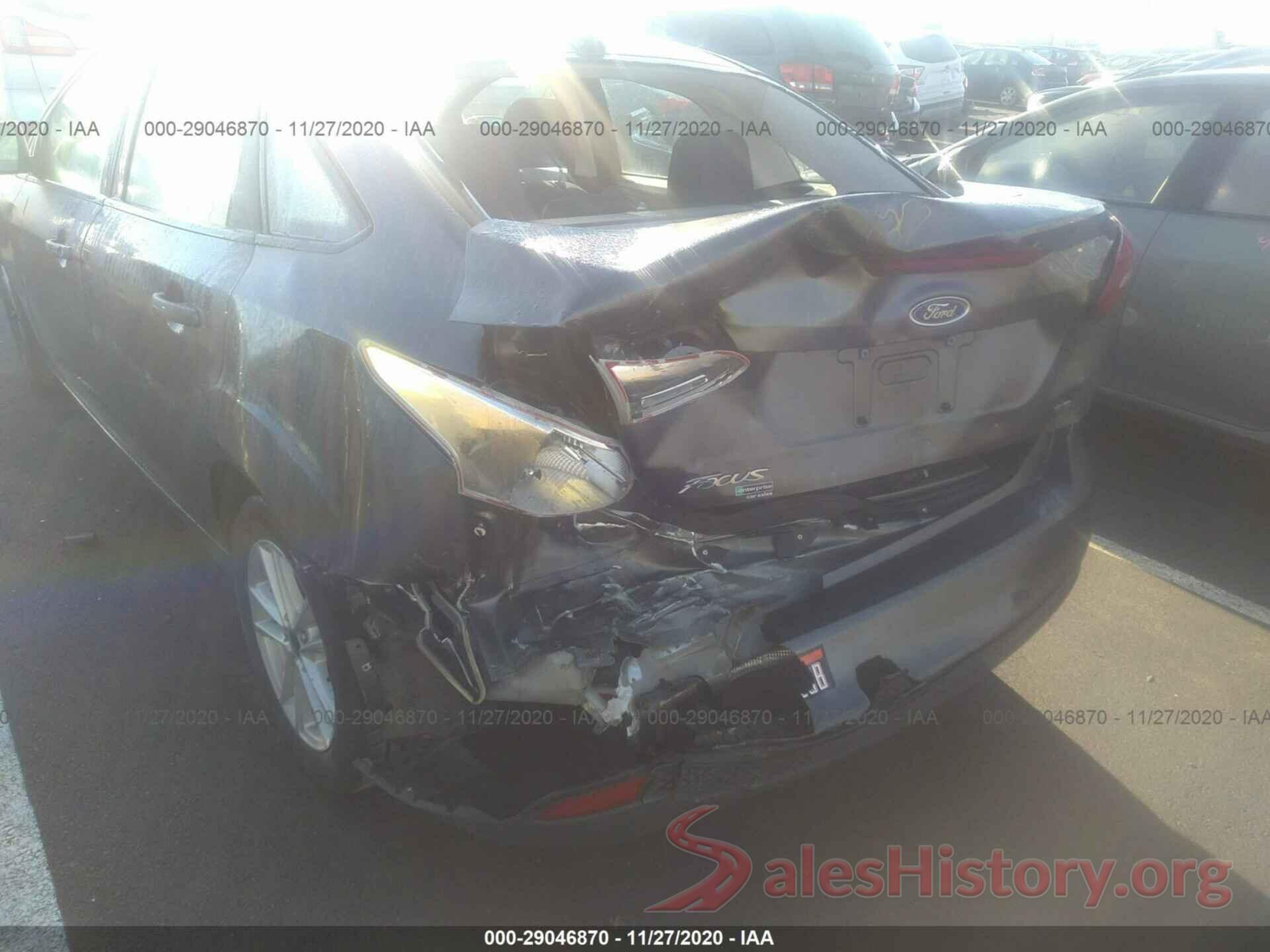 1FADP3F28HL216167 2017 FORD FOCUS