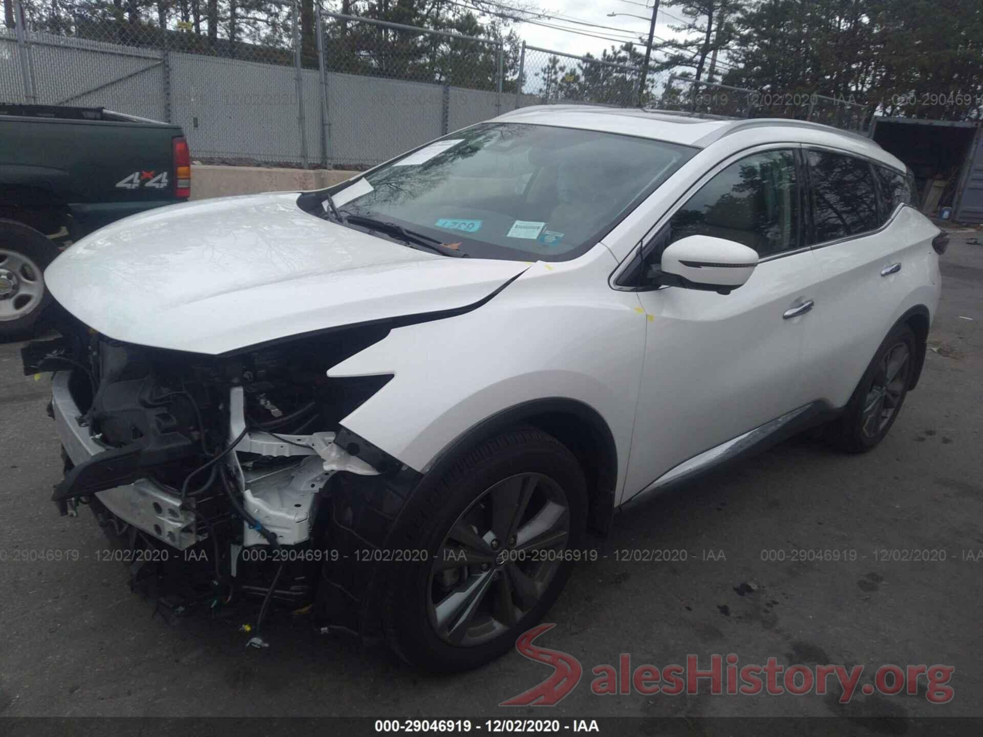 5N1AZ2DSXLN103592 2020 NISSAN MURANO