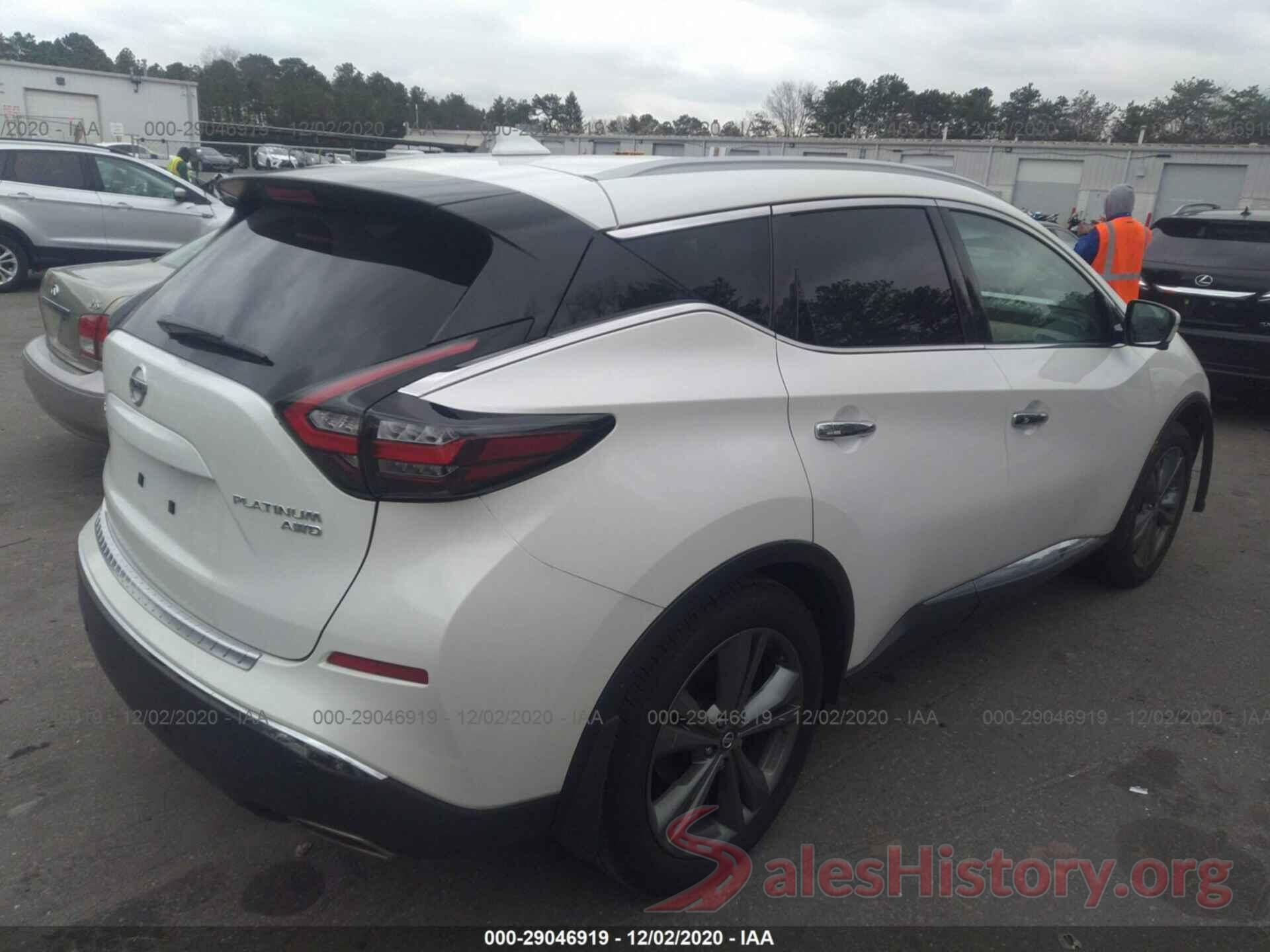 5N1AZ2DSXLN103592 2020 NISSAN MURANO