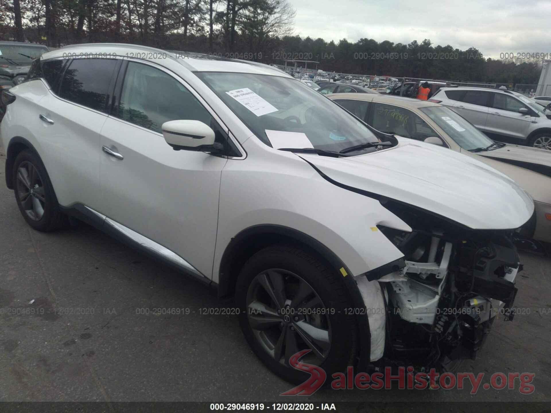 5N1AZ2DSXLN103592 2020 NISSAN MURANO