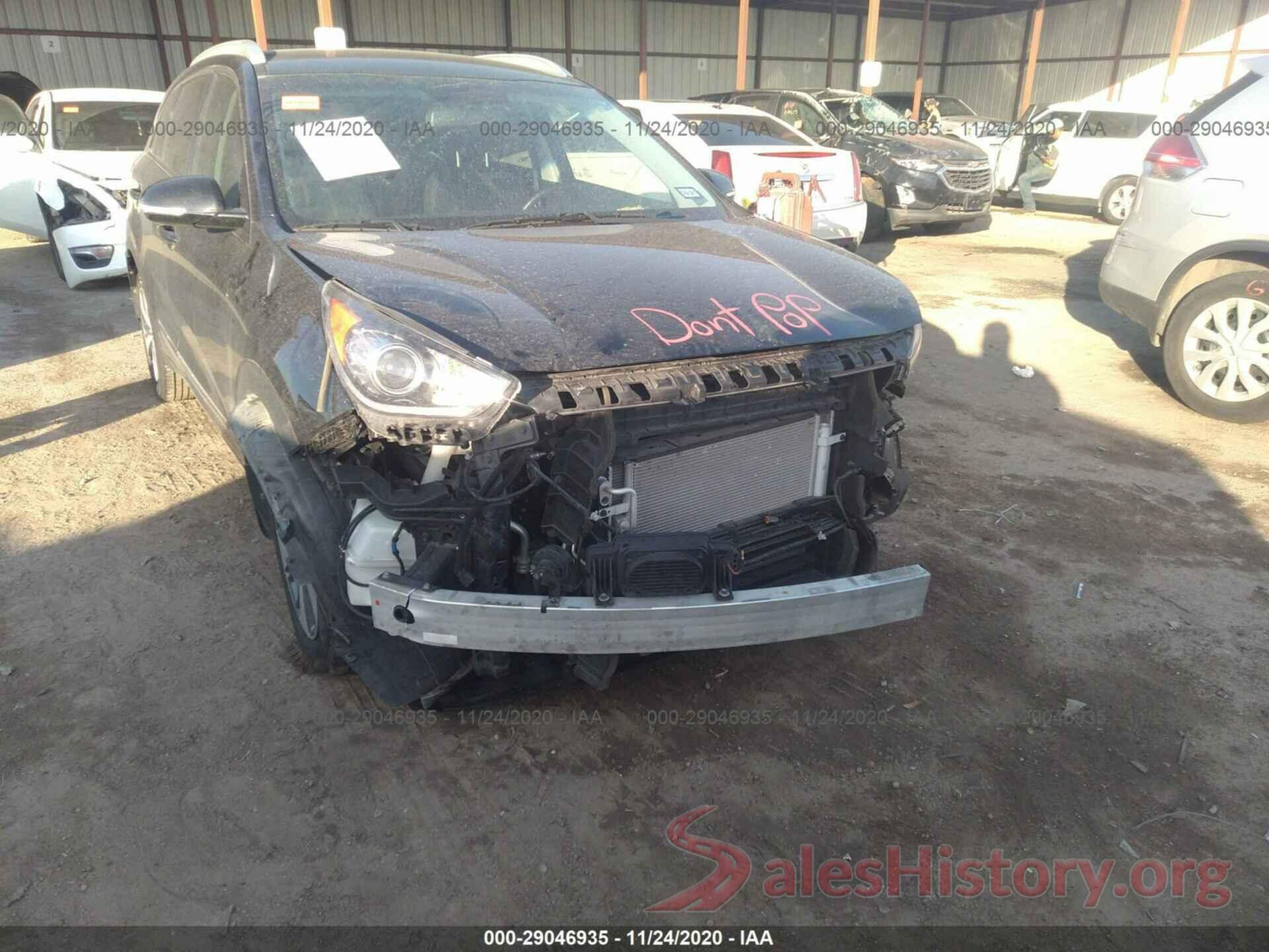 KNDCC3LC5H5079739 2017 KIA NIRO