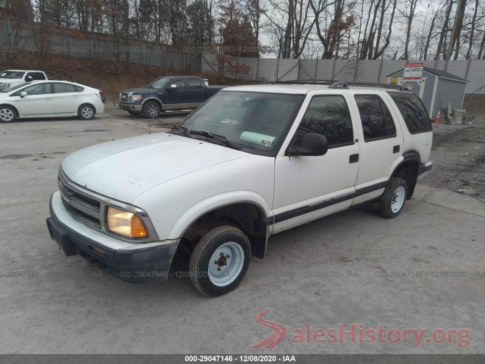 1GNDT13W3V2223053 1997 CHEVROLET BLAZER