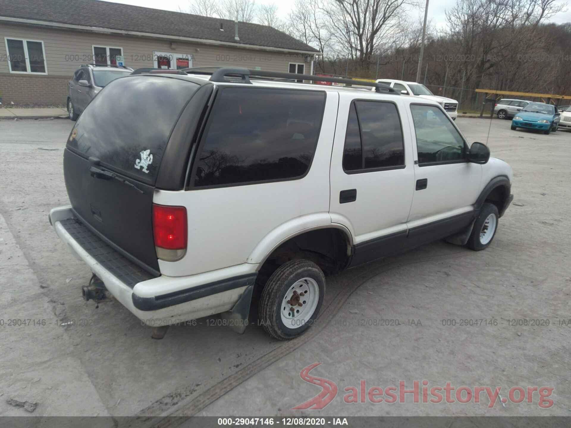 1GNDT13W3V2223053 1997 CHEVROLET BLAZER