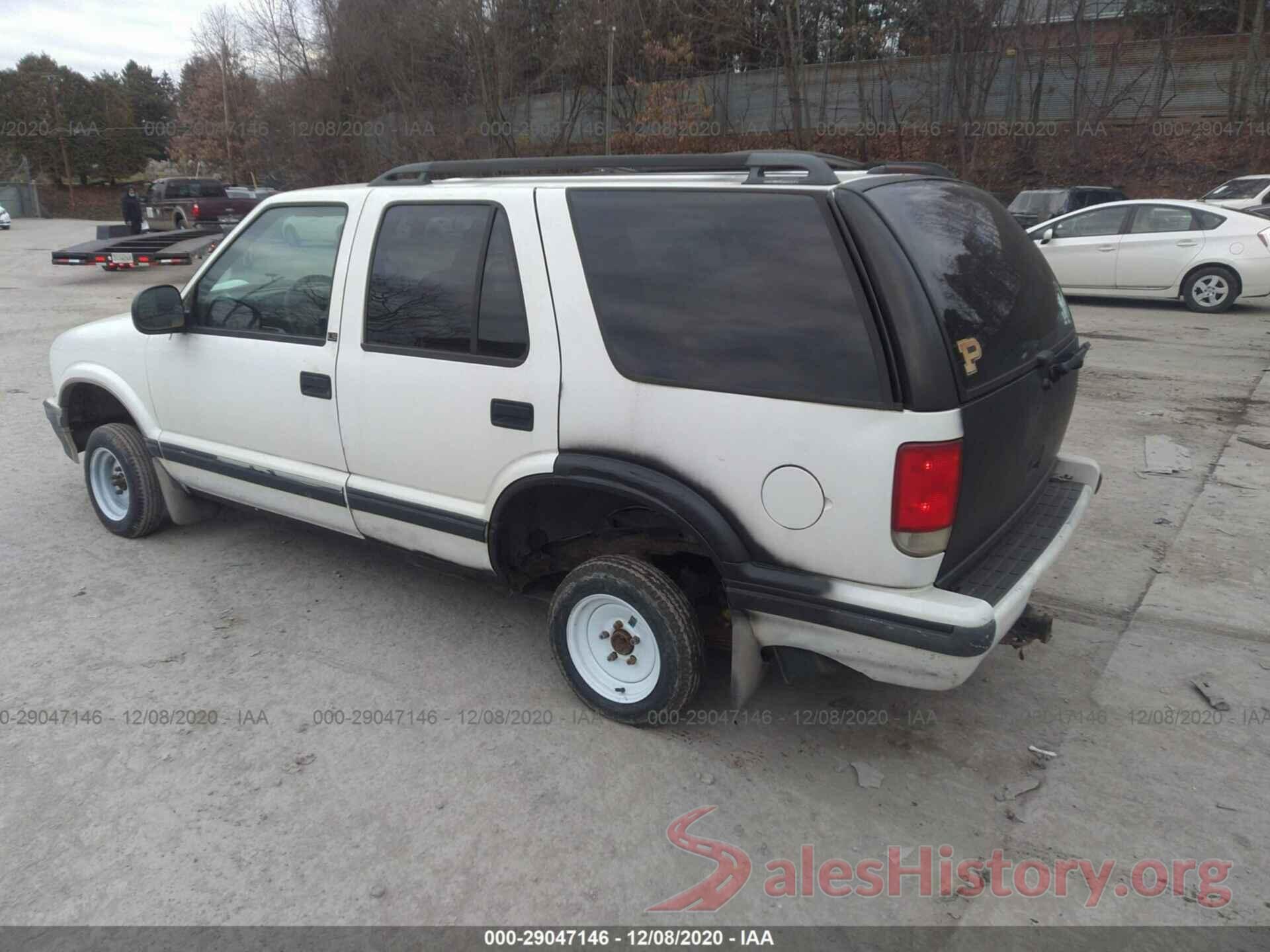 1GNDT13W3V2223053 1997 CHEVROLET BLAZER