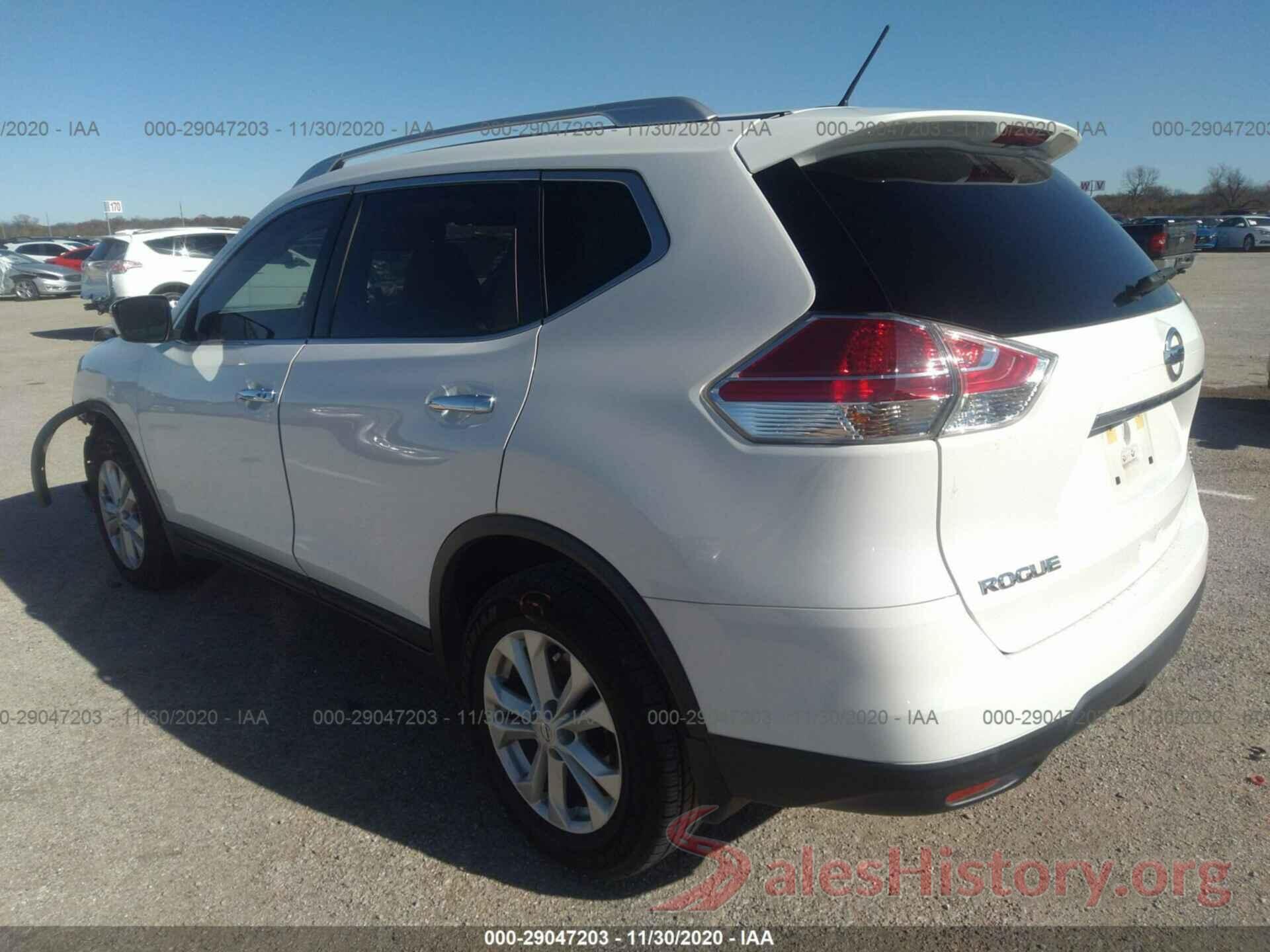 KNMAT2MT2GP730456 2016 NISSAN ROGUE