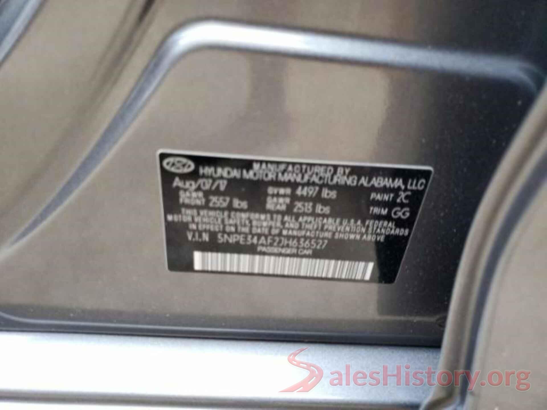 5NPE34AF2JH636527 2018 HYUNDAI SONATA