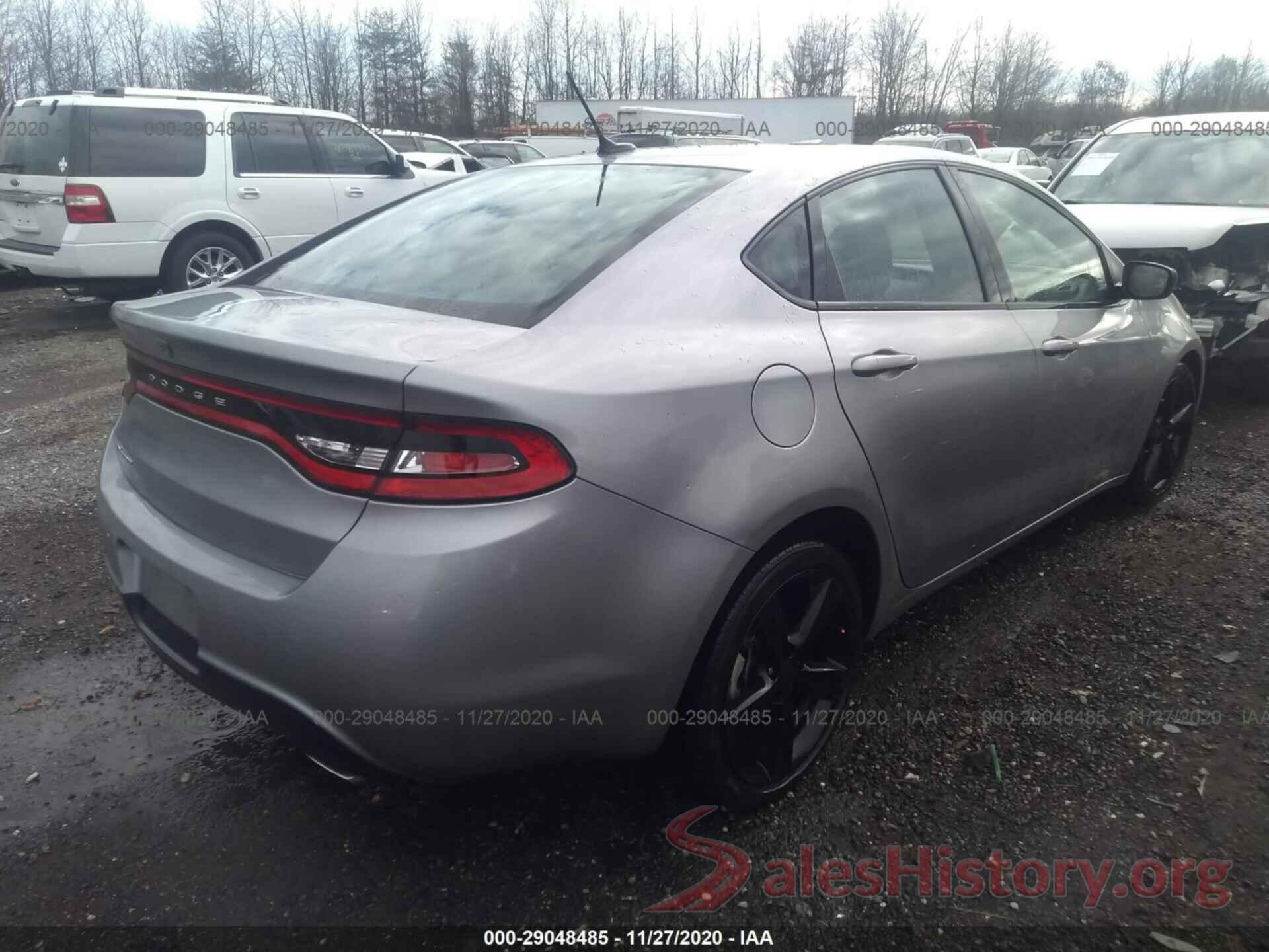 1C3CDFBB4GD504142 2016 DODGE DART