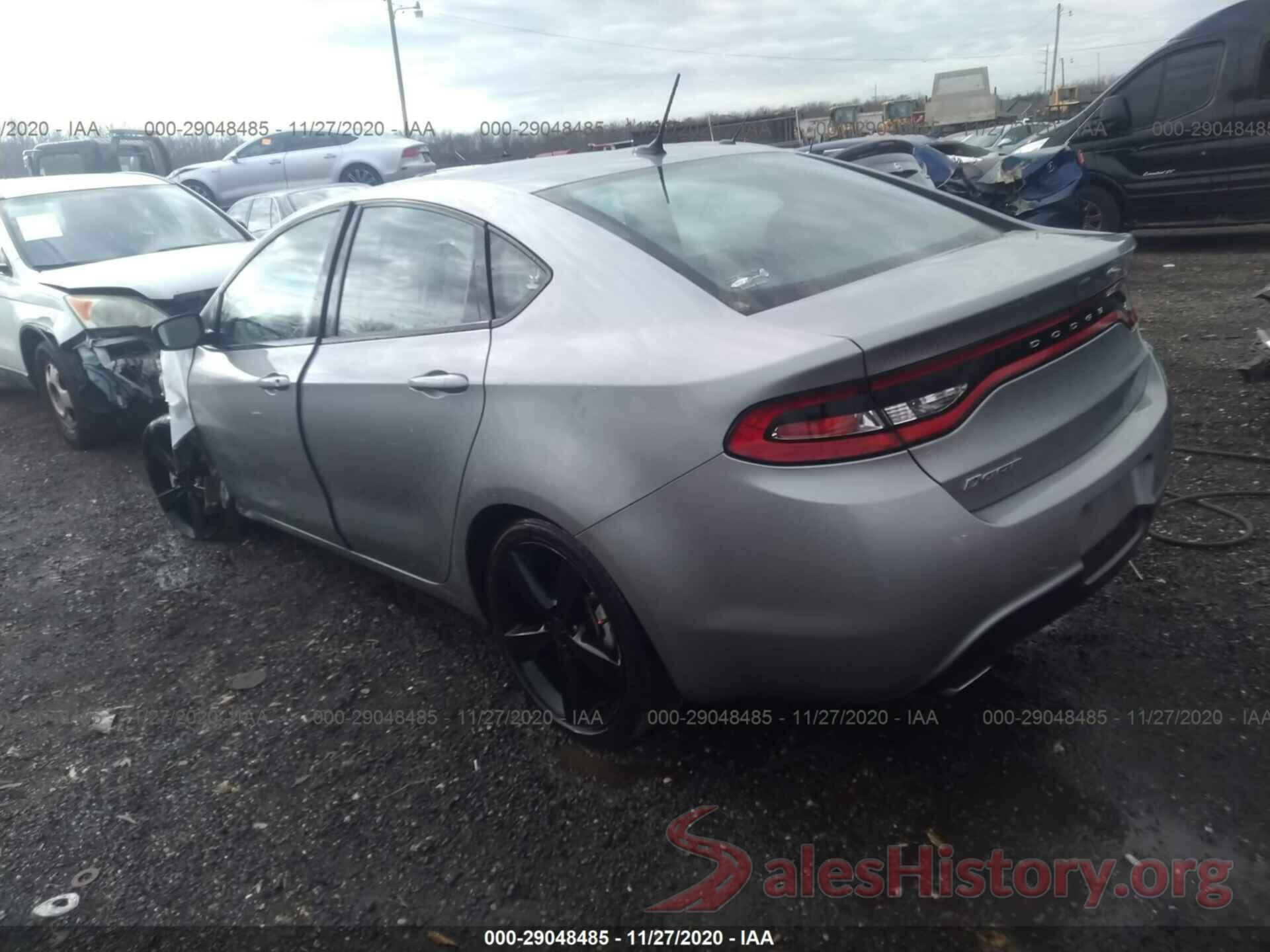 1C3CDFBB4GD504142 2016 DODGE DART