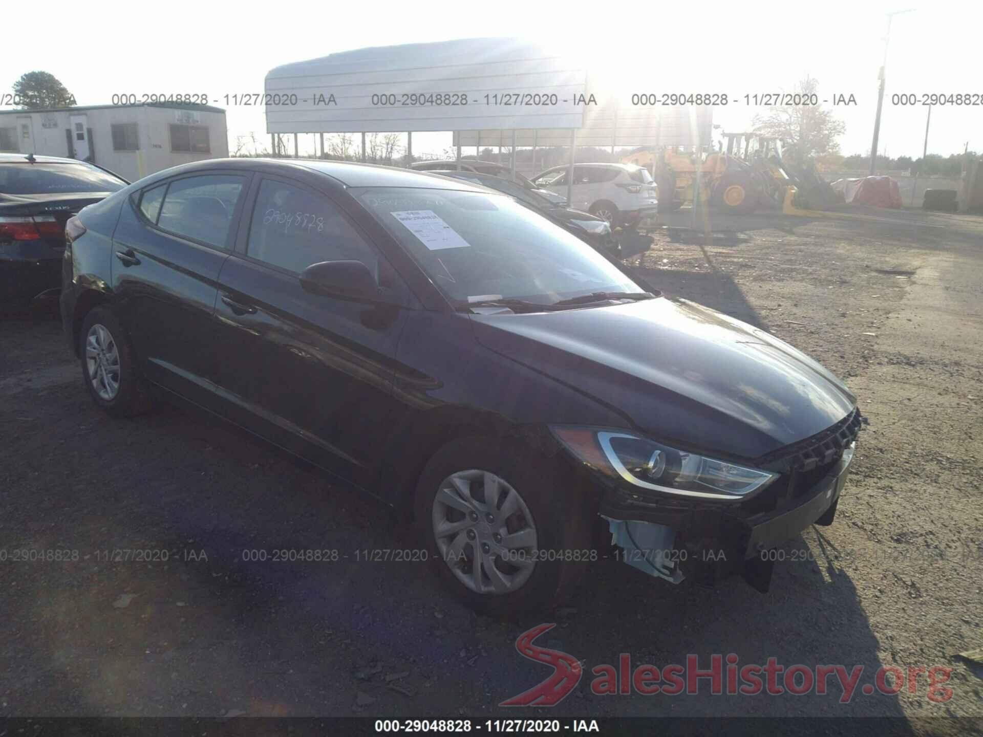 KMHD74LF4HU367200 2017 HYUNDAI ELANTRA