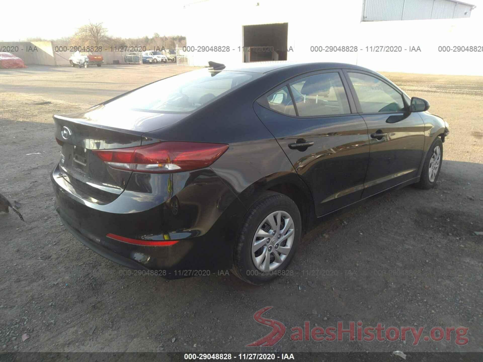 KMHD74LF4HU367200 2017 HYUNDAI ELANTRA