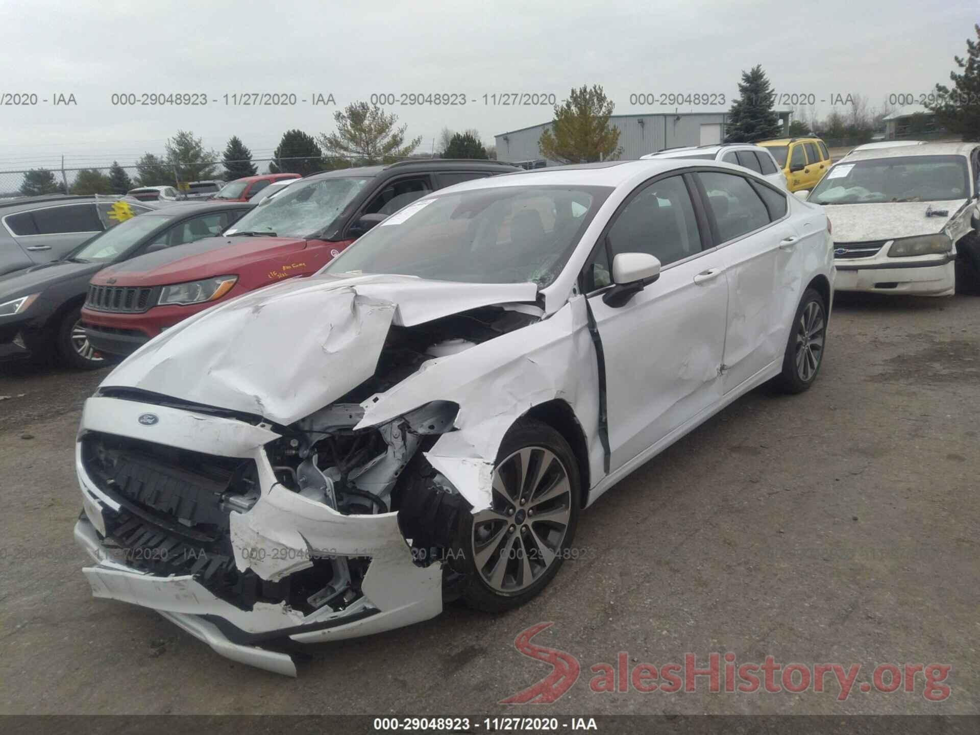 3FA6P0T96LR107466 2020 FORD FUSION