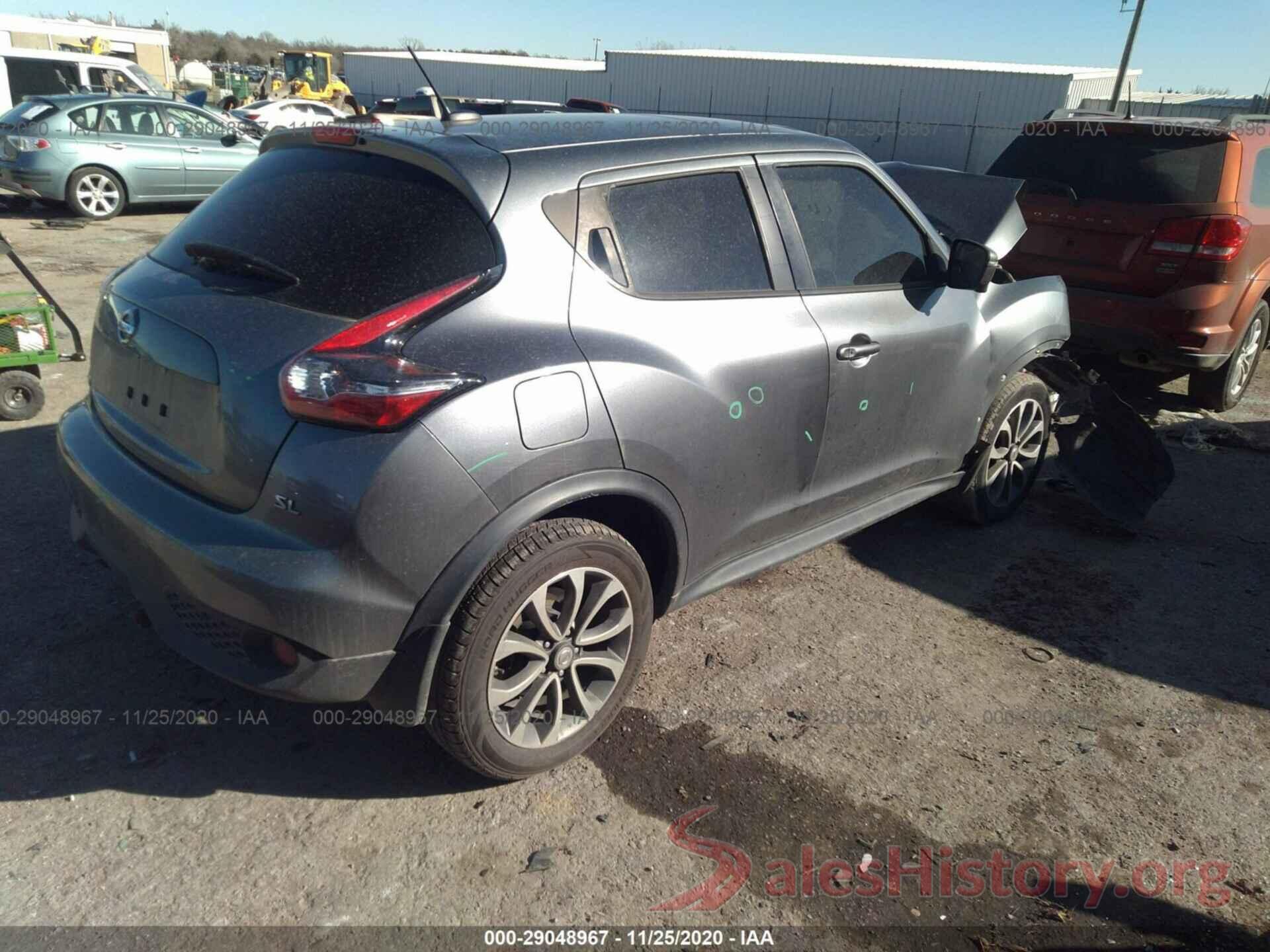 JN8AF5MR6HT703142 2017 NISSAN JUKE