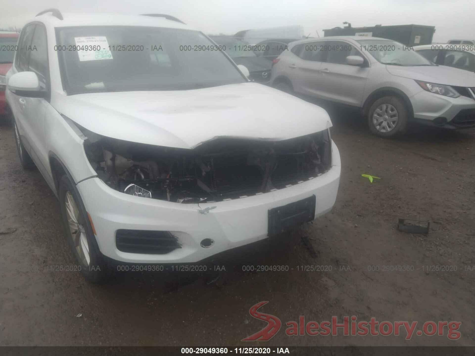 WVGBV7AX9HK053967 2017 VOLKSWAGEN TIGUAN