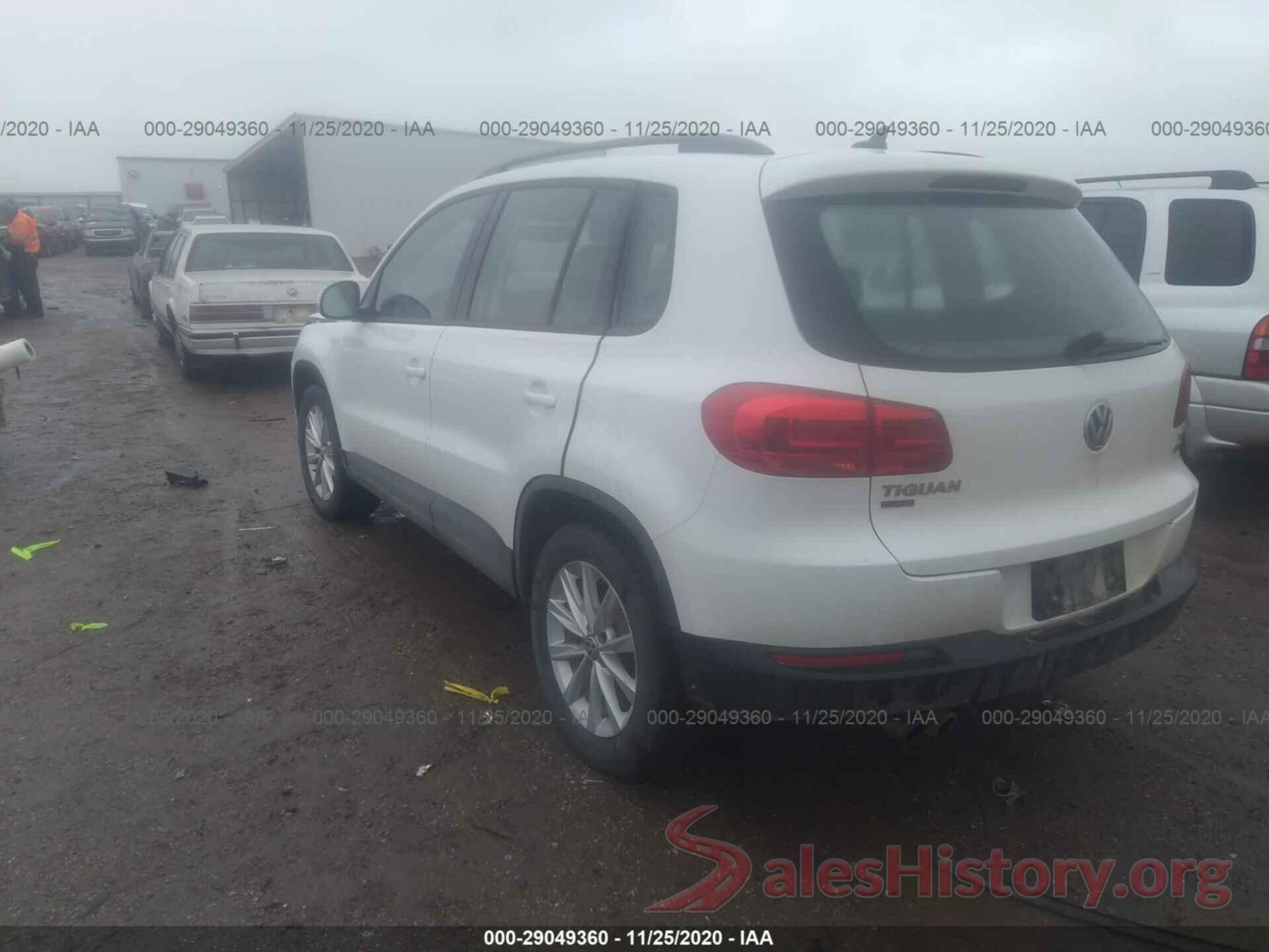 WVGBV7AX9HK053967 2017 VOLKSWAGEN TIGUAN