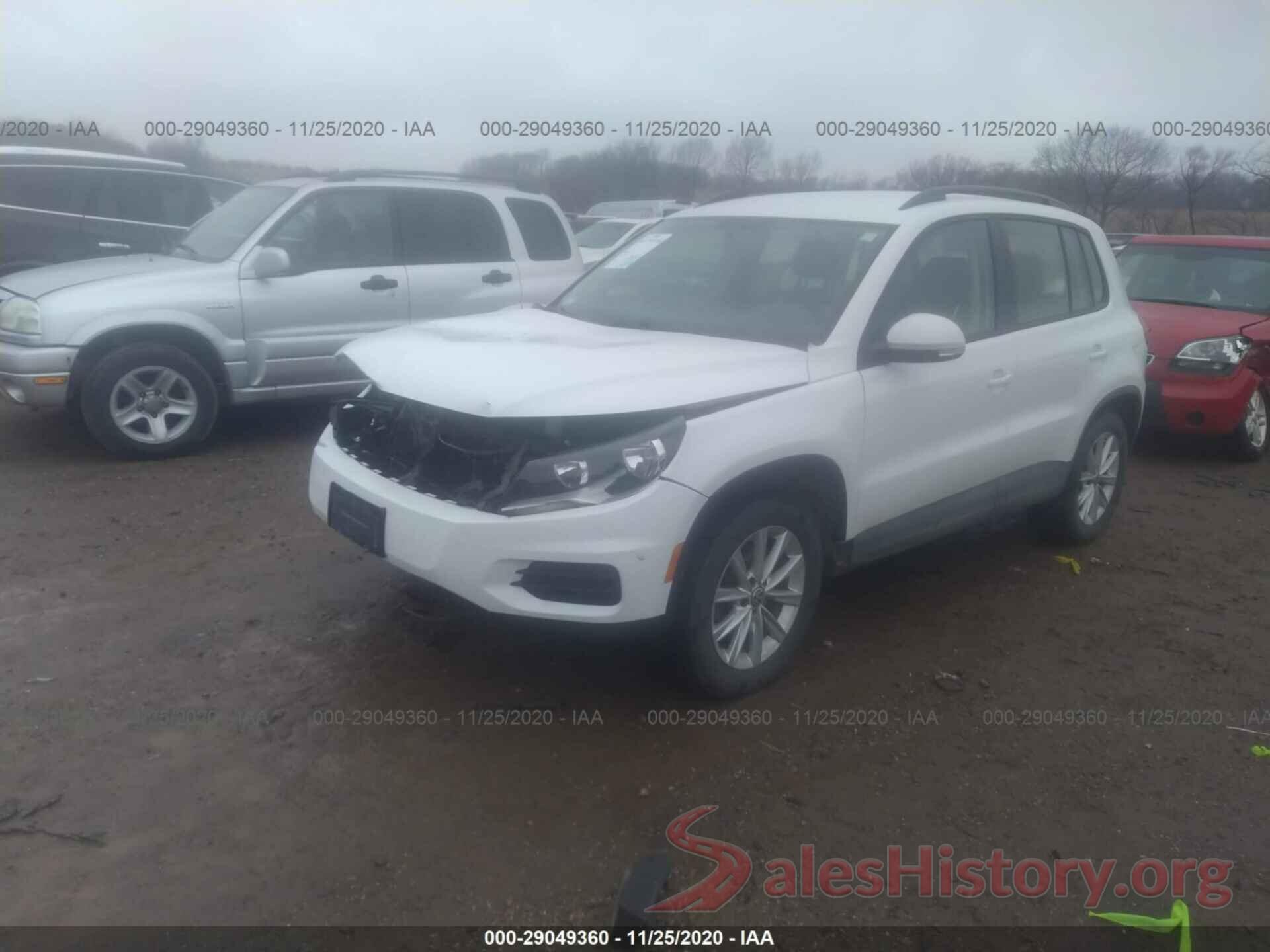 WVGBV7AX9HK053967 2017 VOLKSWAGEN TIGUAN