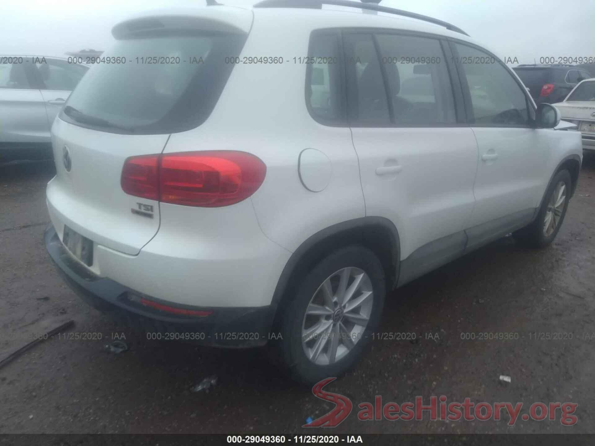 WVGBV7AX9HK053967 2017 VOLKSWAGEN TIGUAN