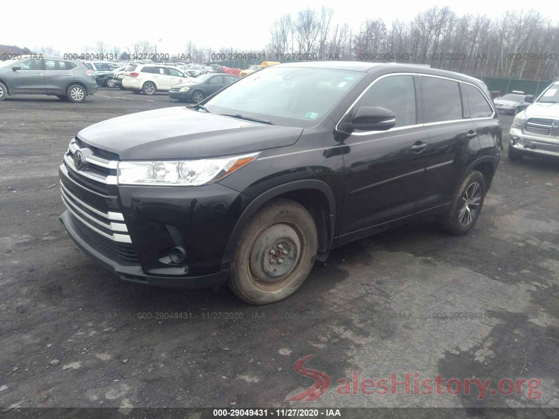 5TDBZRFH3HS434051 2017 TOYOTA HIGHLANDER