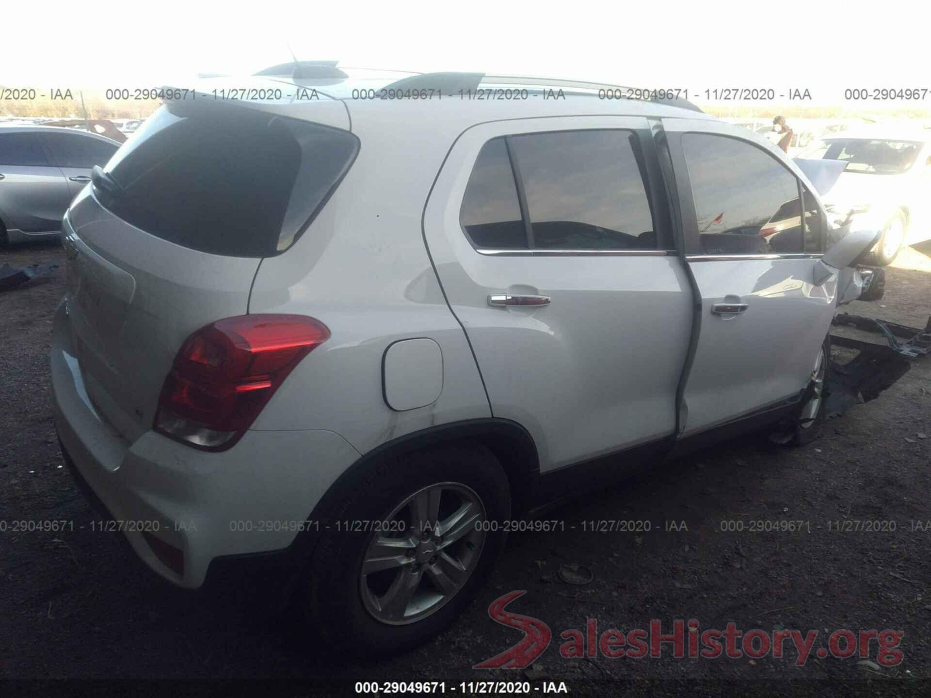 KL7CJPSB6KB898027 2019 CHEVROLET TRAX