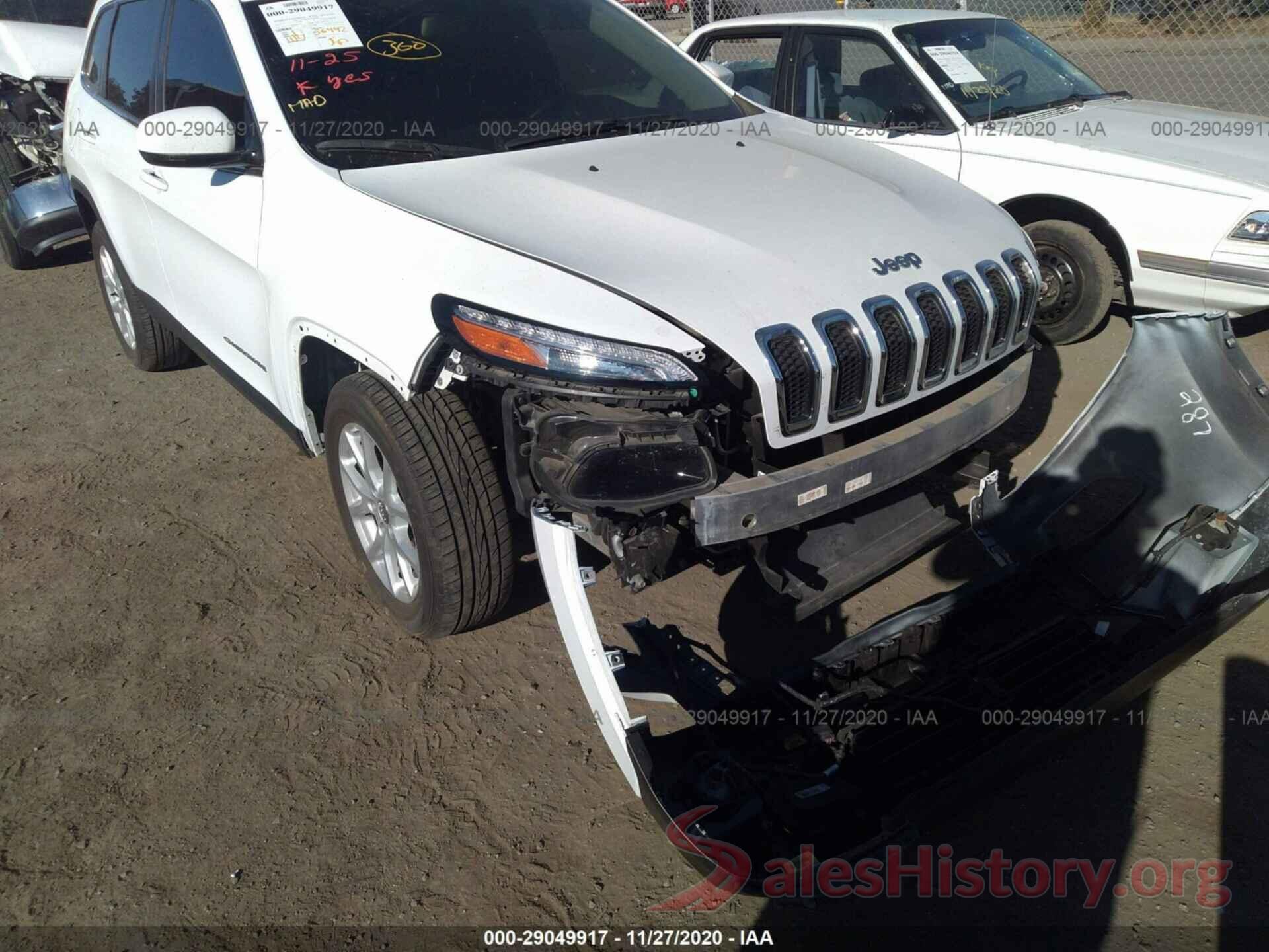 1C4PJLCB8HW603667 2017 JEEP CHEROKEE