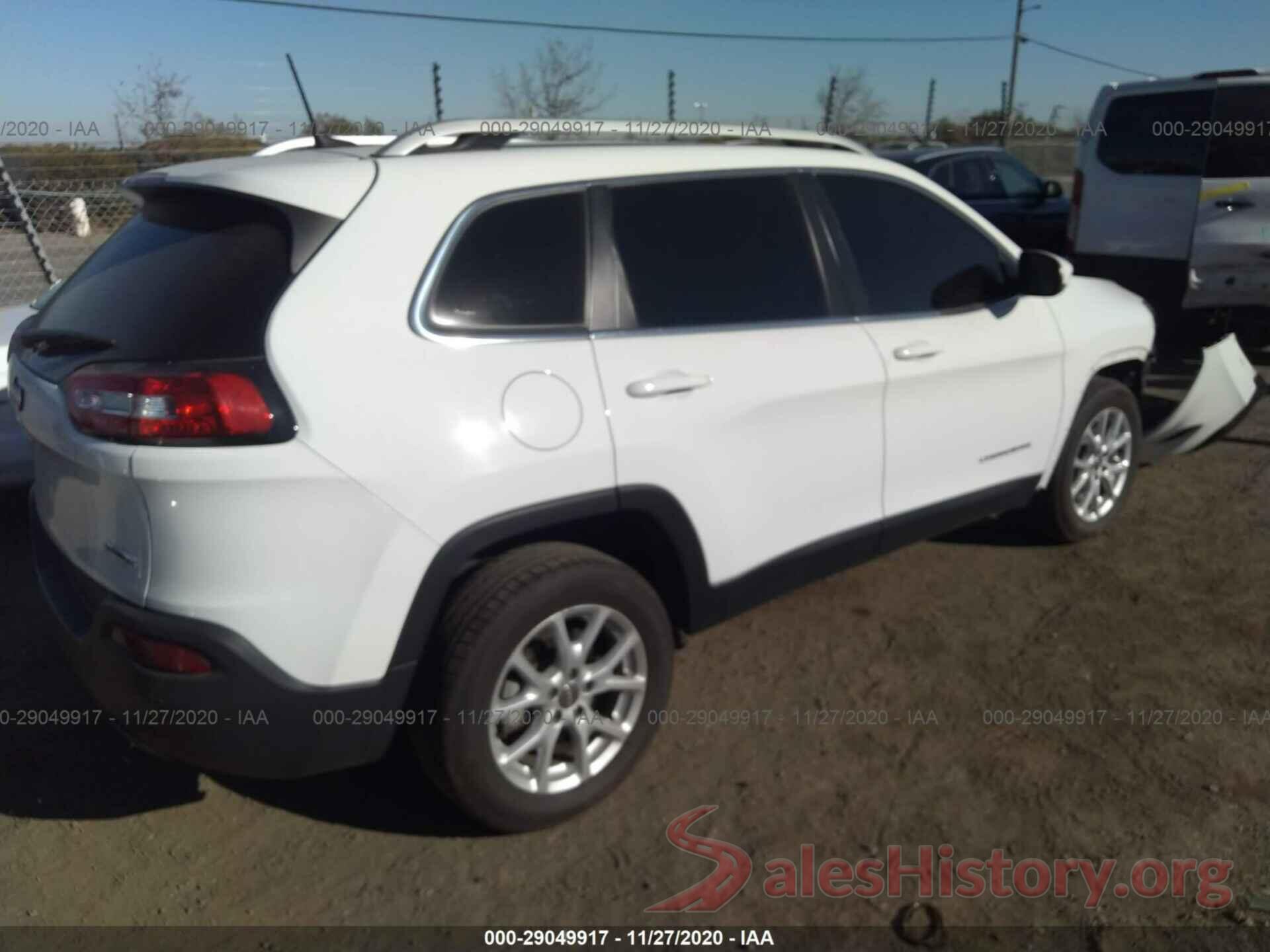 1C4PJLCB8HW603667 2017 JEEP CHEROKEE