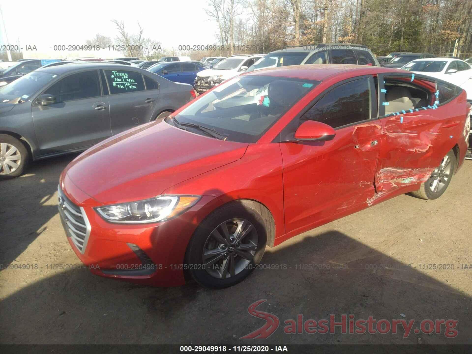 5NPD84LF6JH257914 2018 HYUNDAI ELANTRA