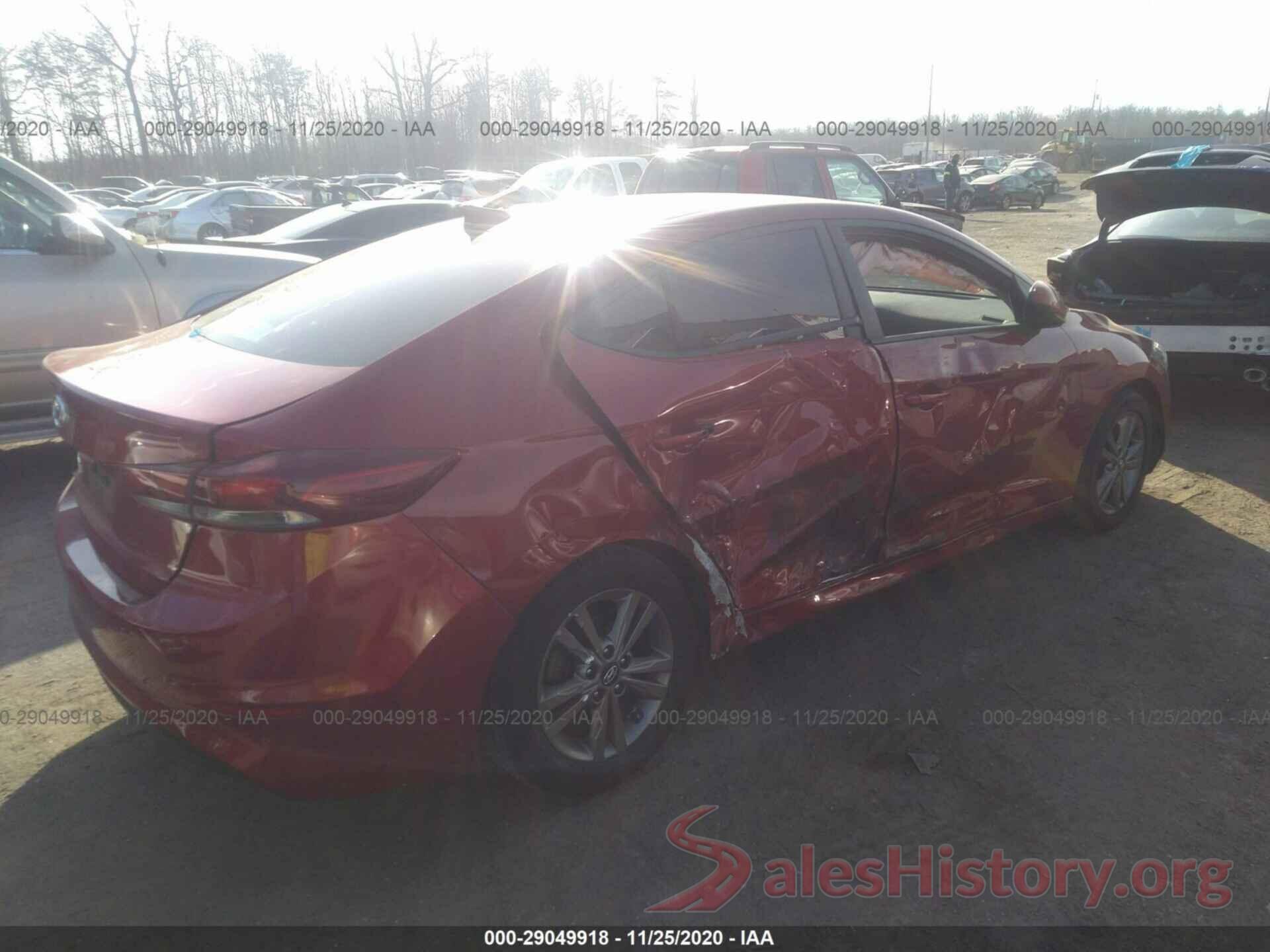 5NPD84LF6JH257914 2018 HYUNDAI ELANTRA