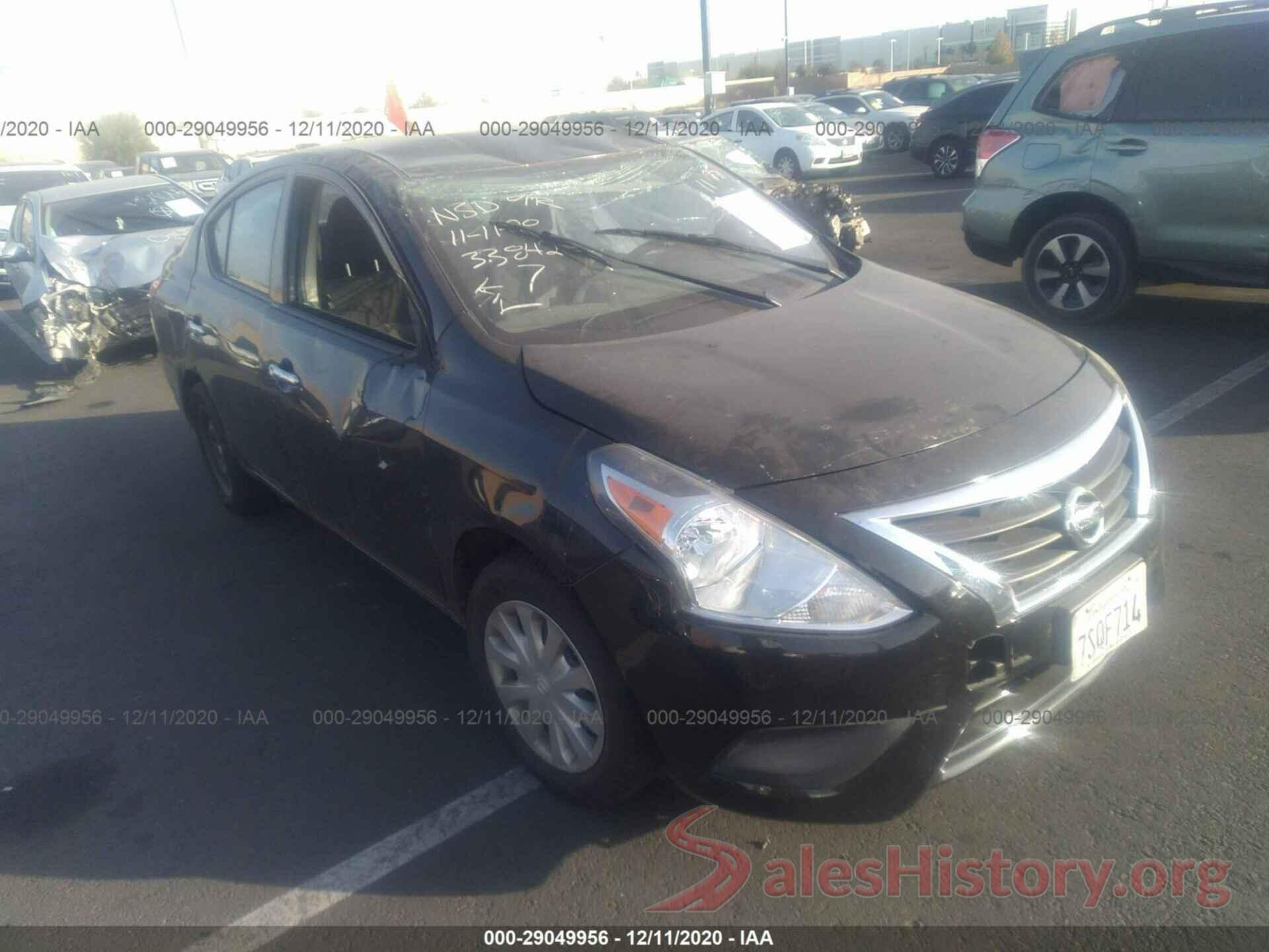 3N1CN7AP0GL827886 2016 NISSAN VERSA