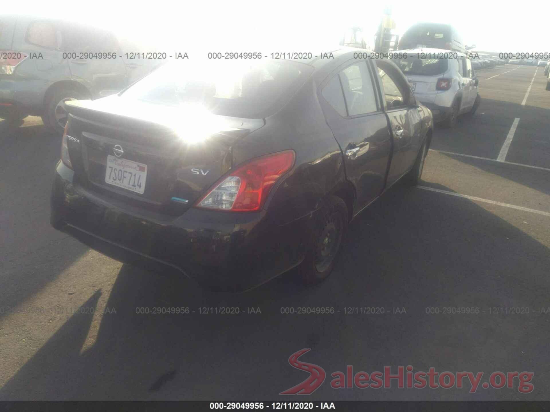 3N1CN7AP0GL827886 2016 NISSAN VERSA