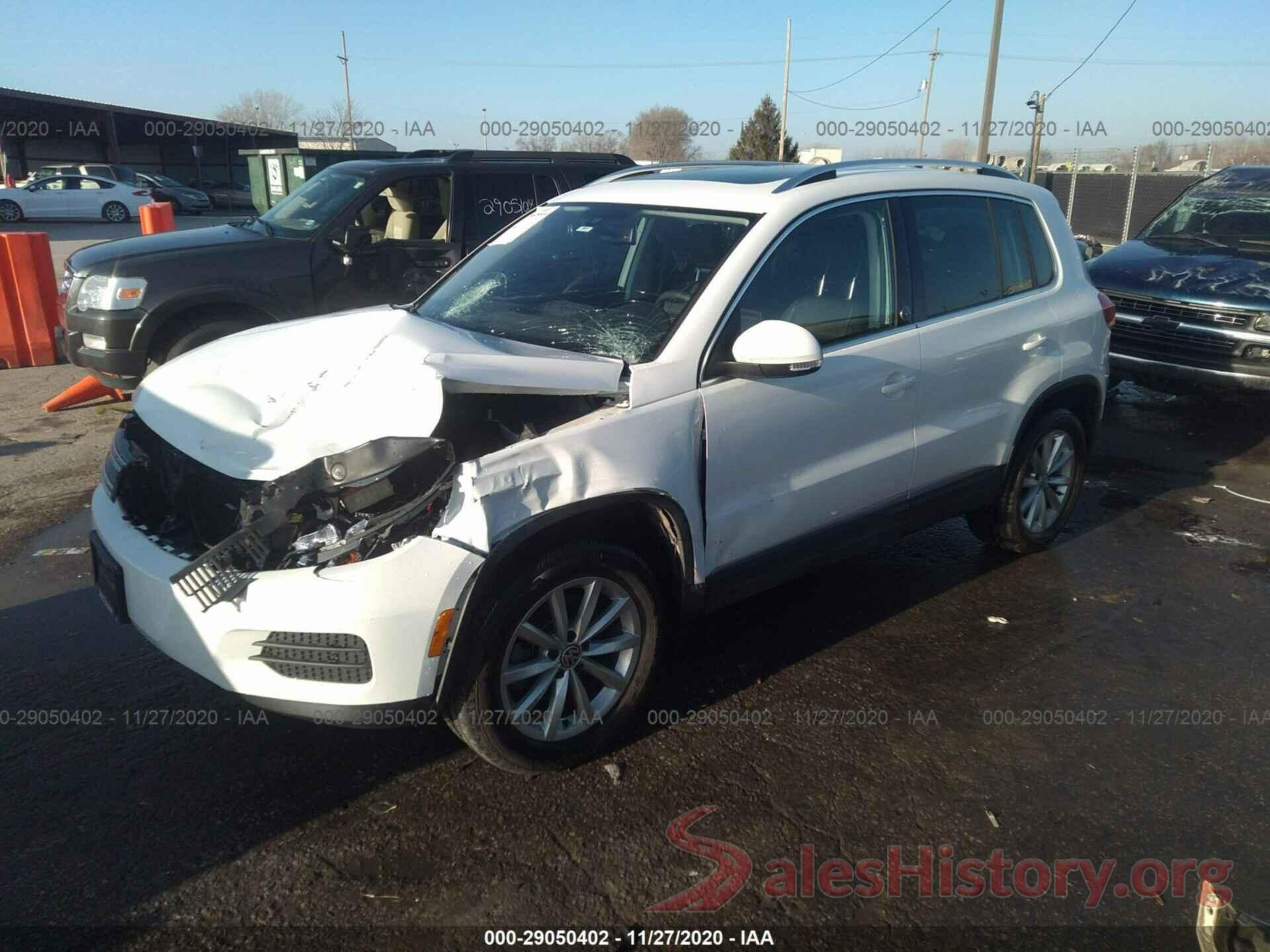 WVGSV7AXXHK020170 2017 VOLKSWAGEN TIGUAN