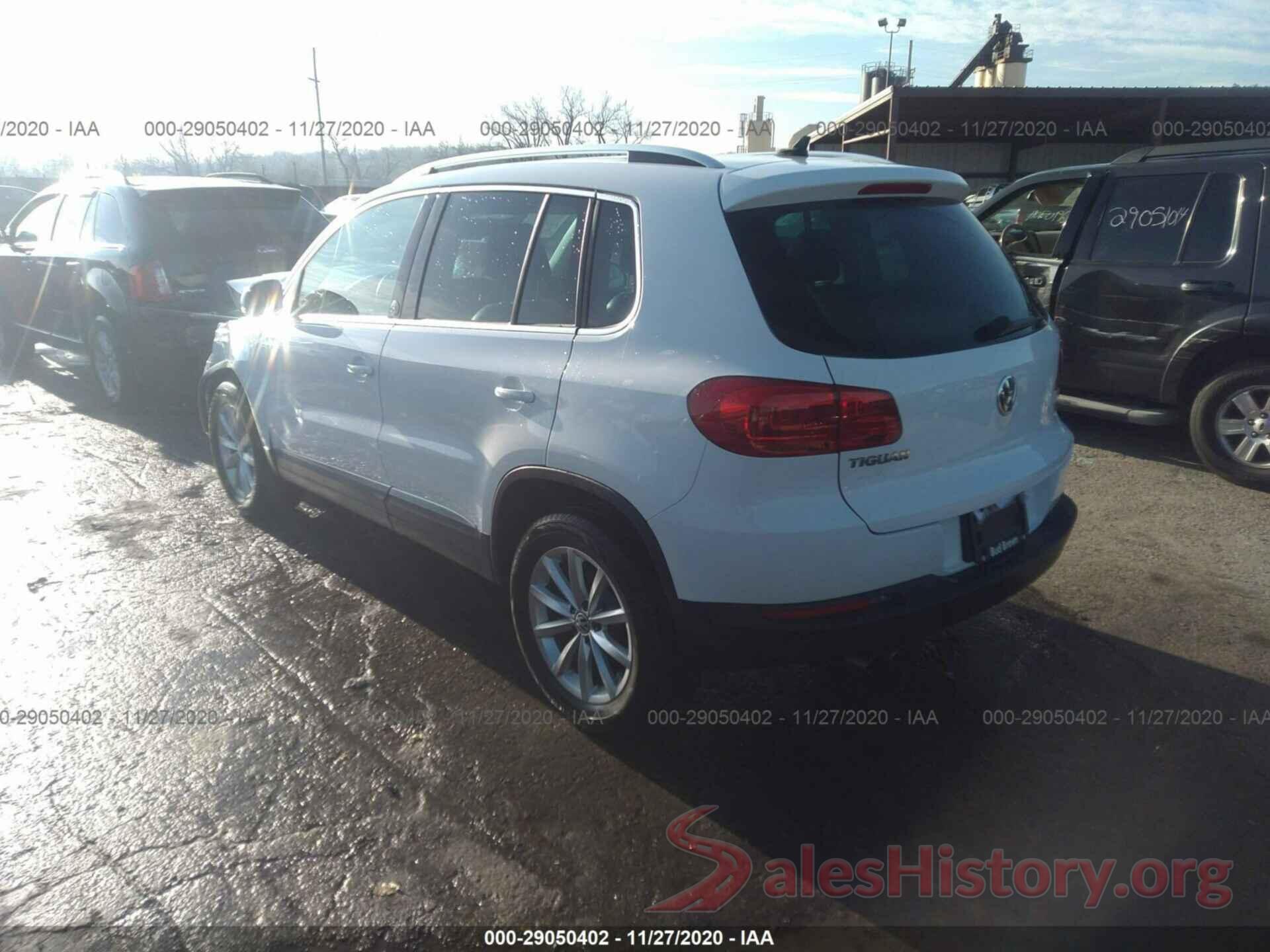 WVGSV7AXXHK020170 2017 VOLKSWAGEN TIGUAN