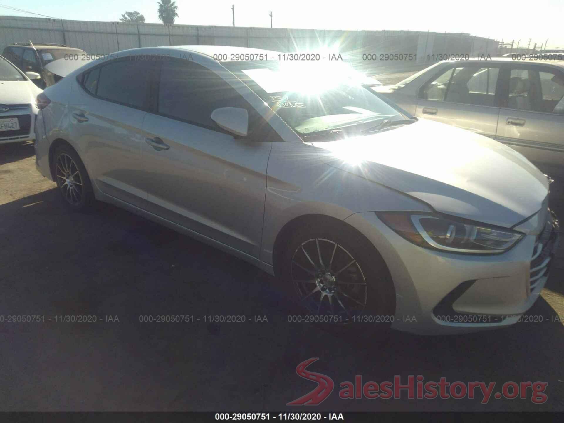 5NPD74LF7HH204426 2017 HYUNDAI ELANTRA