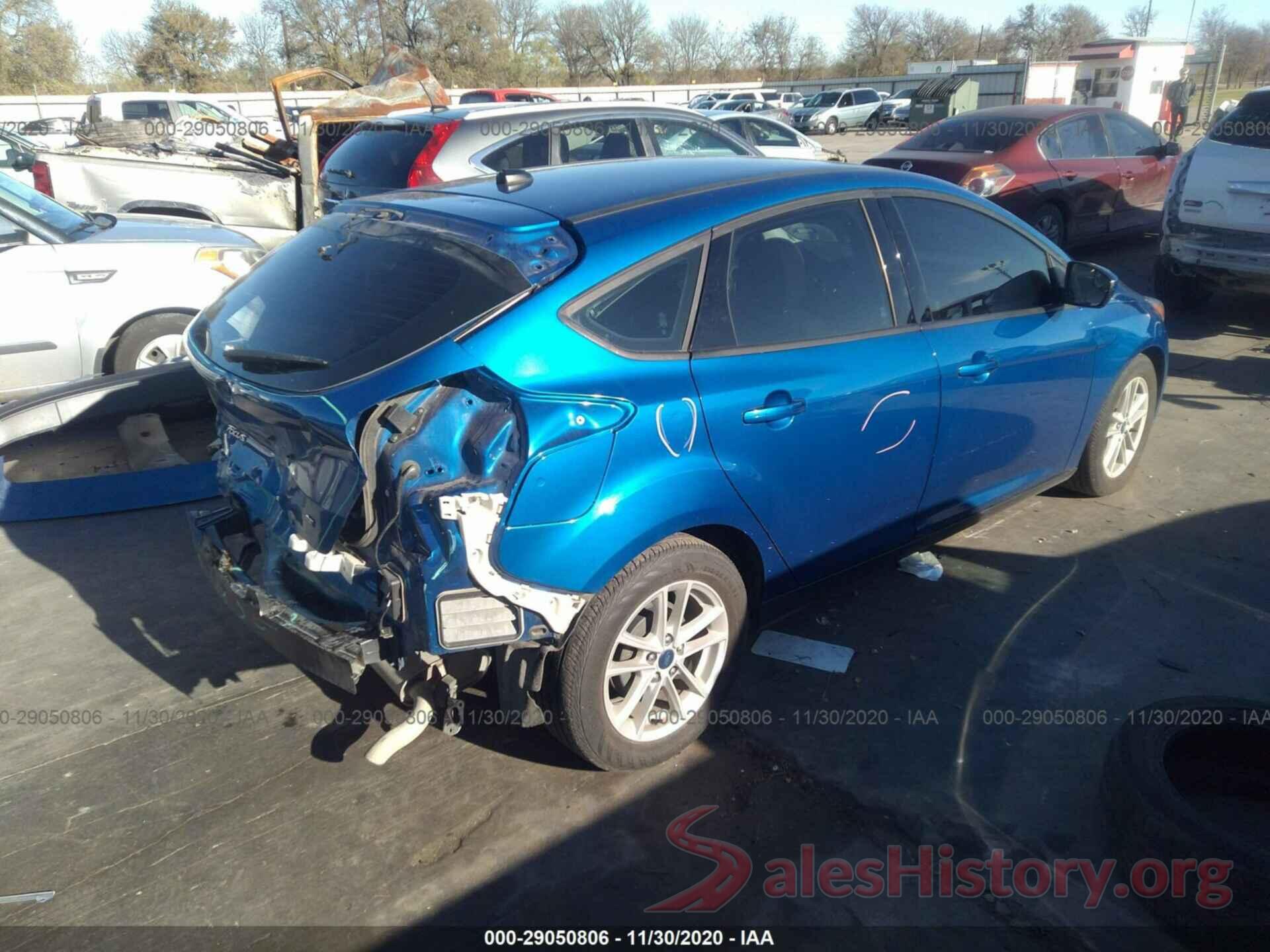 1FADP3K22JL235857 2018 FORD FOCUS