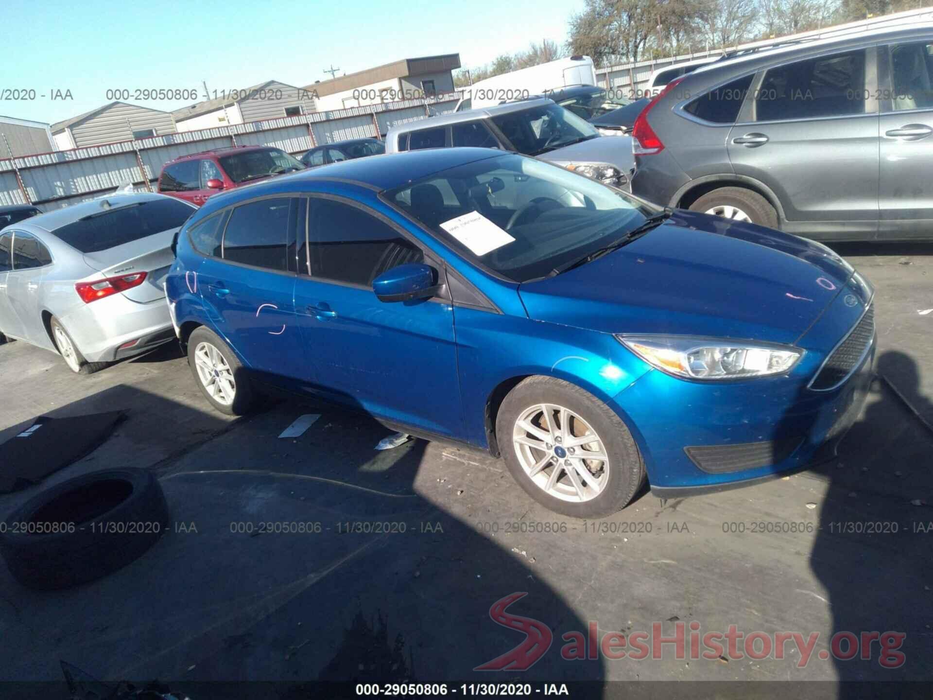 1FADP3K22JL235857 2018 FORD FOCUS